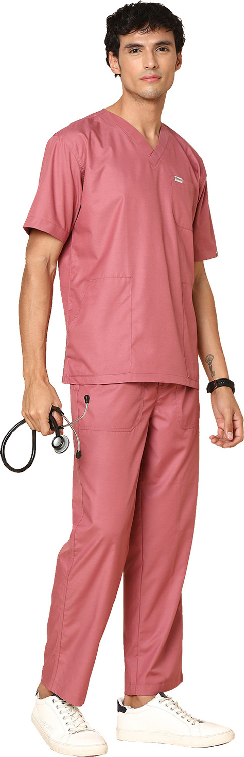 Image of KNYA New Gen Gown Hospital Scrub (Mauve XL)