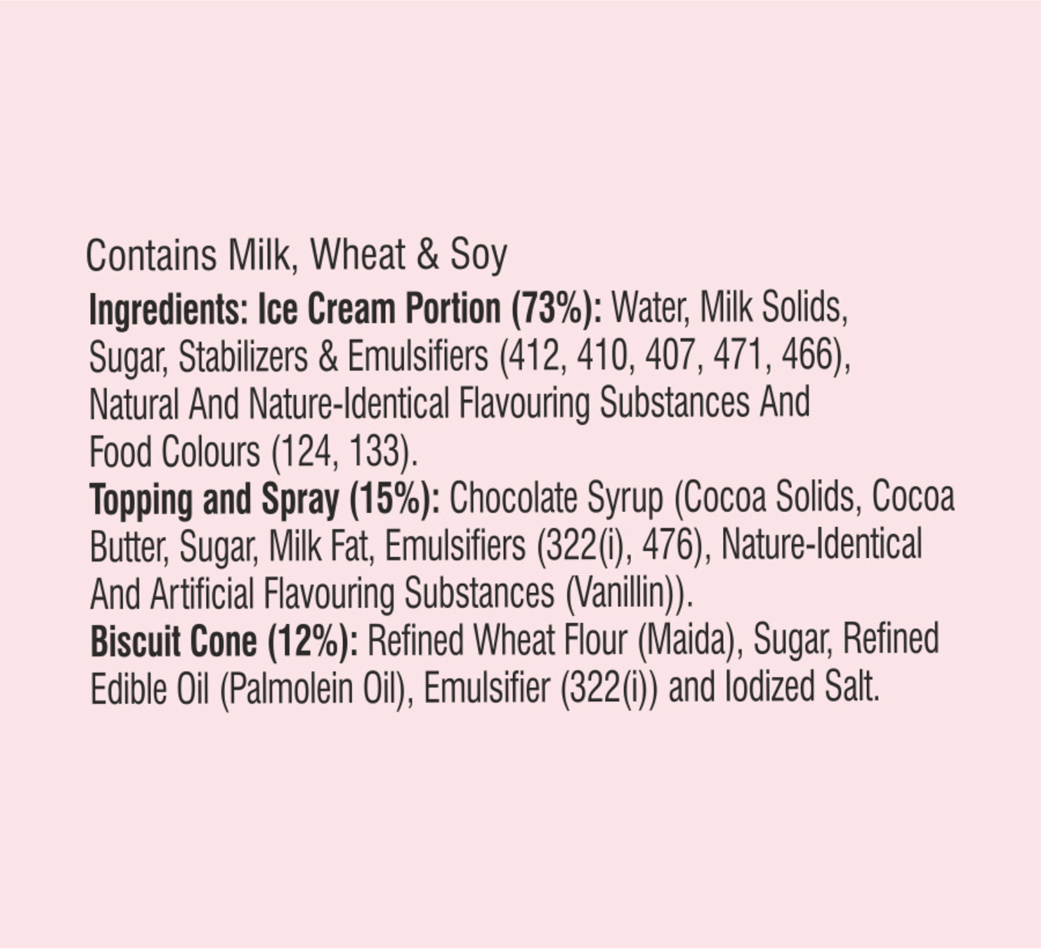 Image of MOTHER DAIRY Milk Bubblegum Cone (100 ml)