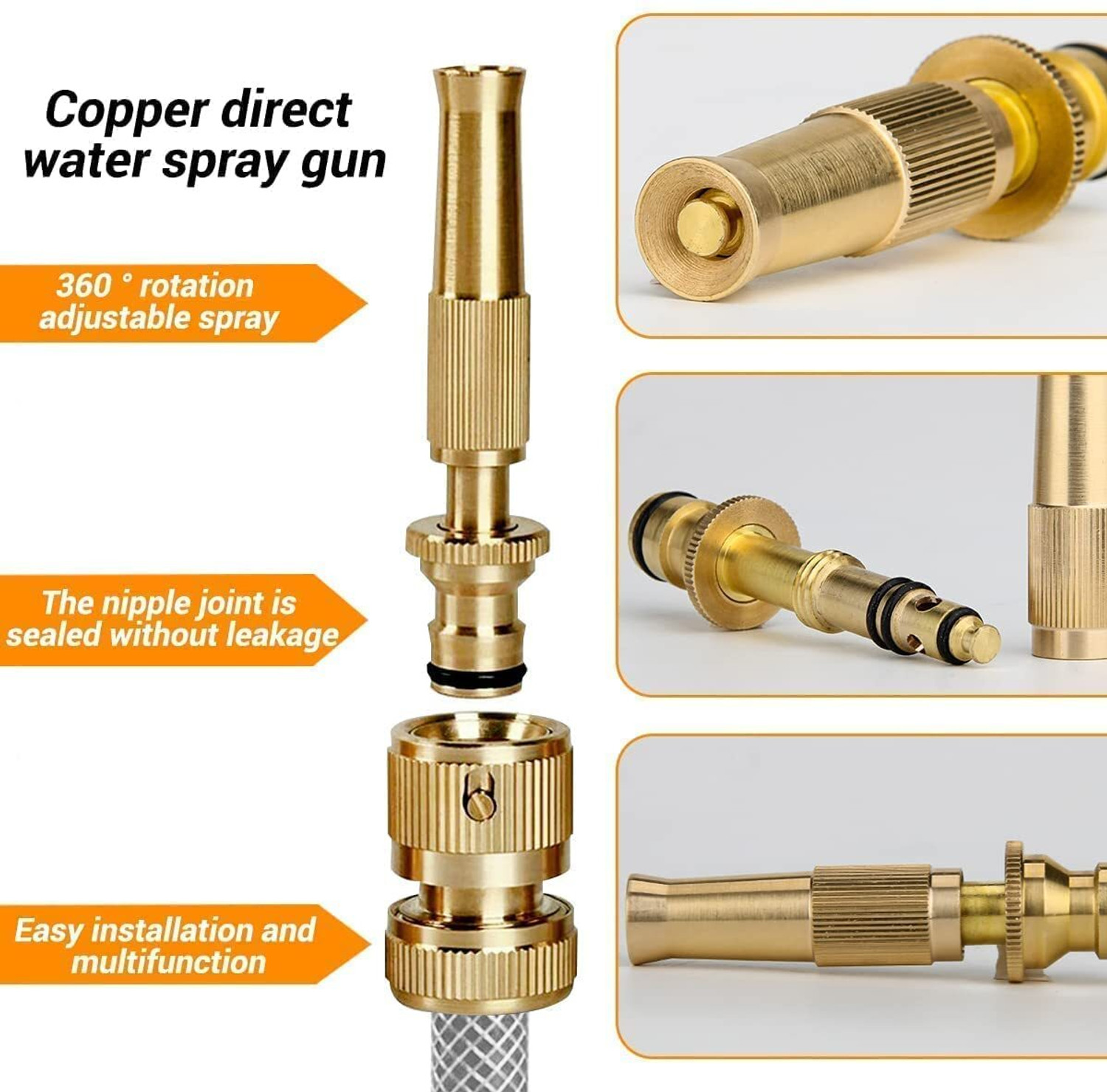 Image of On cart Brass nozzle spray 10 L Backpack Sprayer (Pack of 1)