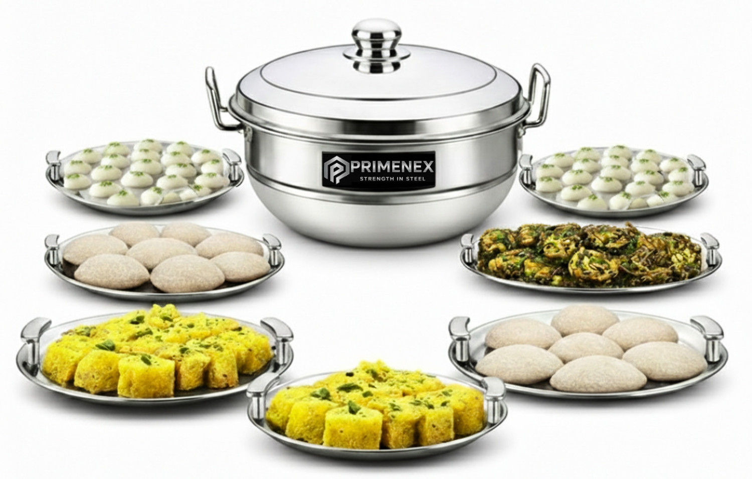 Image of MITHALI Induction & Standard Idli Maker (7 Plates , 14 Idlis )
