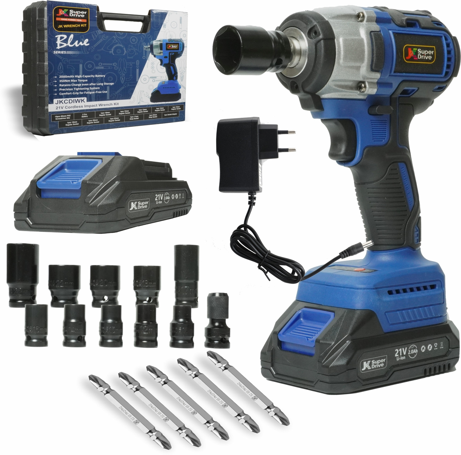 Image of Flipkart SmartBuy Cordless Impact Wrench | Auto Hammer Wrench Machine for Car & Industrial Use Cordless Impact Wrench (1 /2 inch)