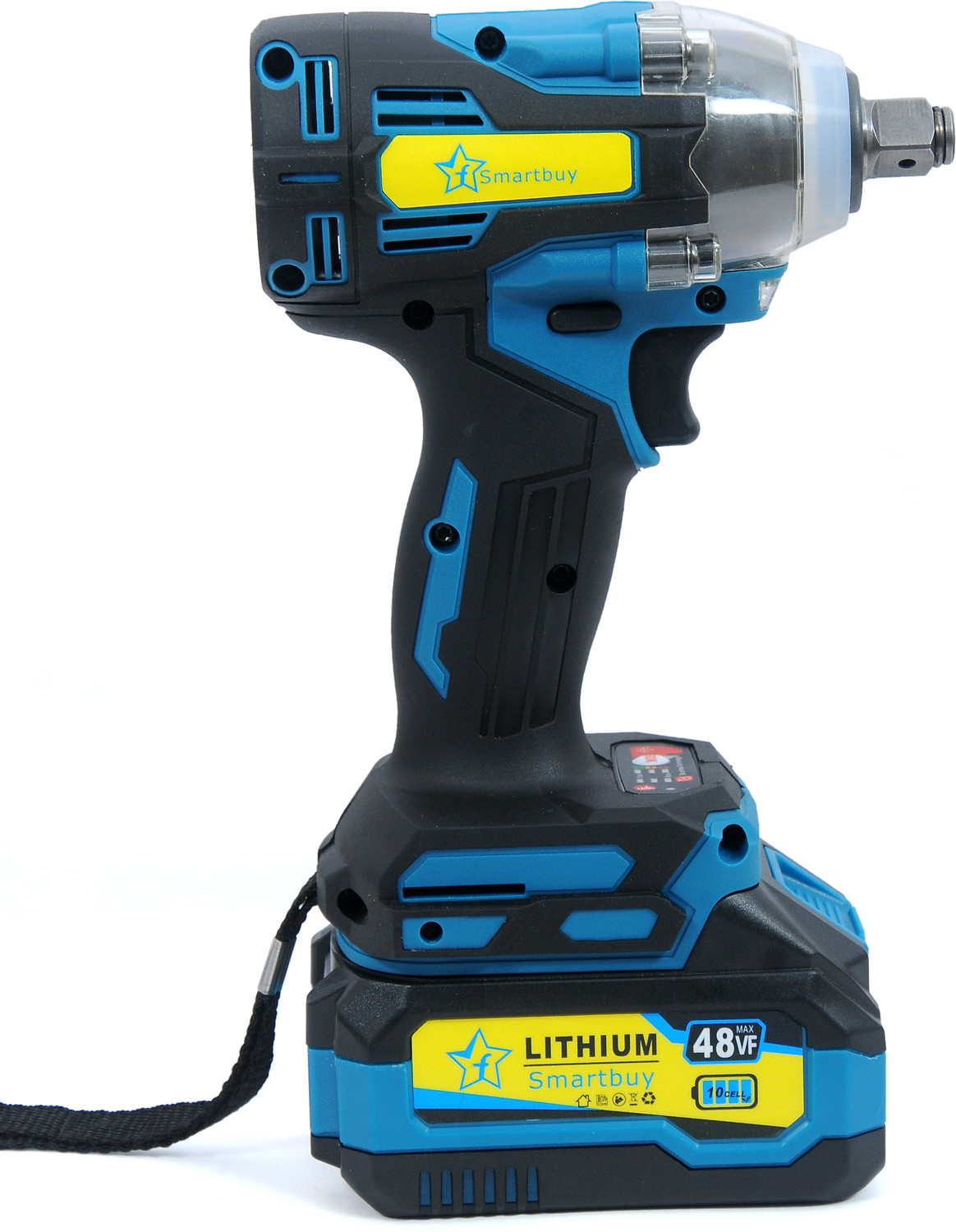 Image of Flipkart SmartBuy Cordless Impact Wrench | Auto Hammer Wrench Machine for Car & Industrial Use Cordless Impact Wrench (1 /2 inch)