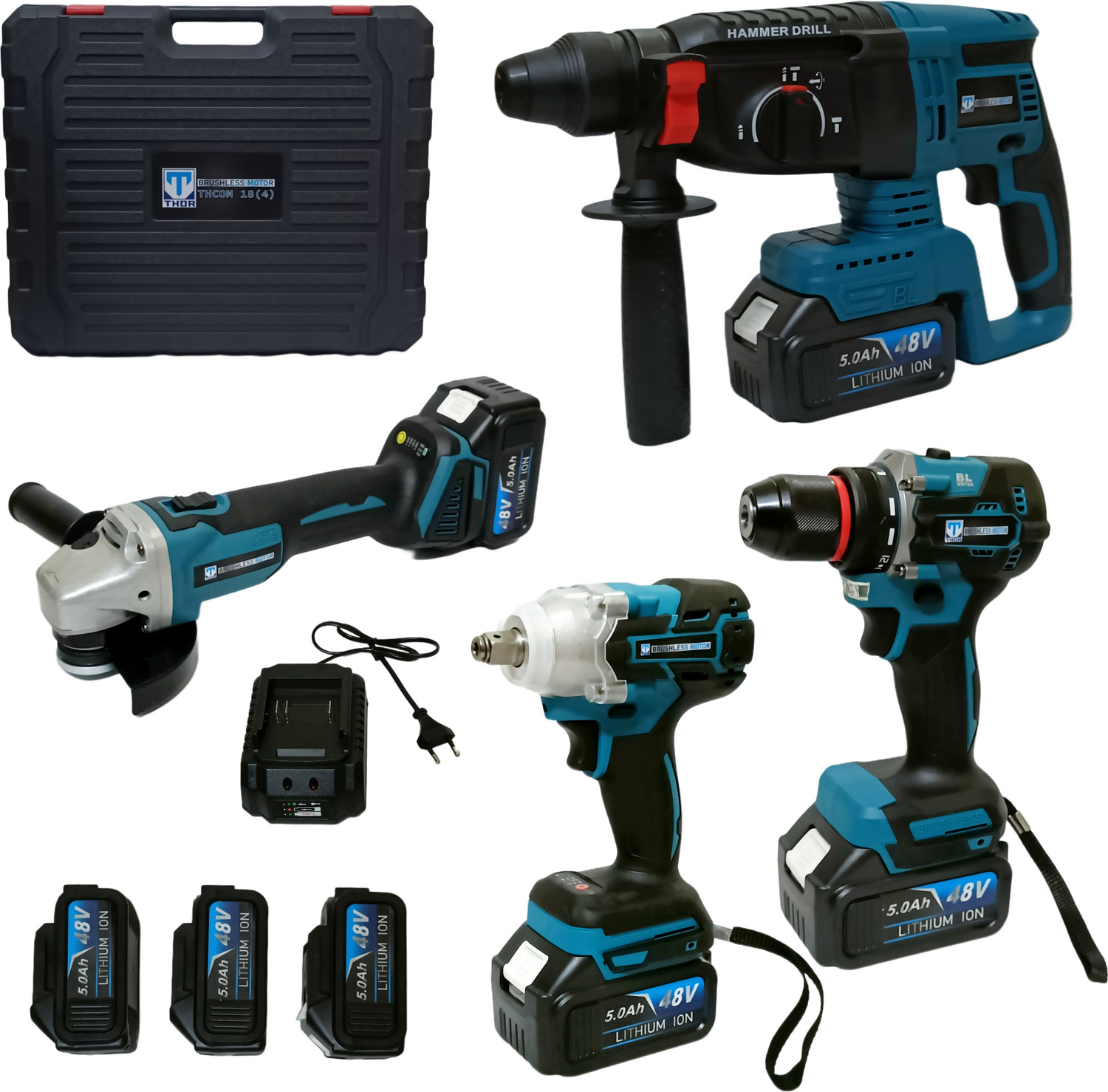 Image of Flipkart SmartBuy Cordless Impact Wrench | Auto Hammer Wrench Machine for Car & Industrial Use Cordless Impact Wrench (1 /2 inch)