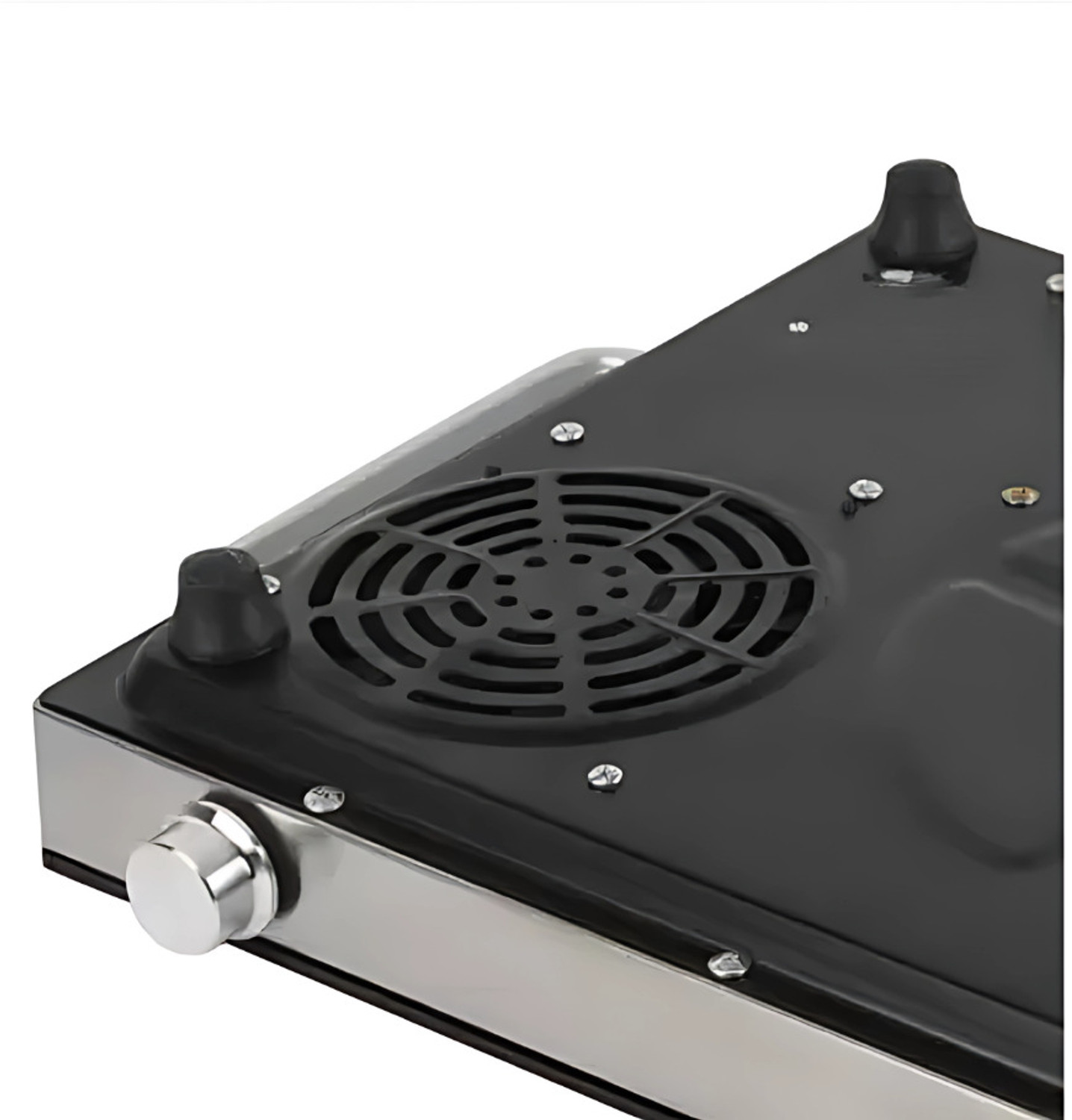 Image of BHARATDHWAJ 2200 W Infrared Cooktop Touch Panel (Black, I-10)
