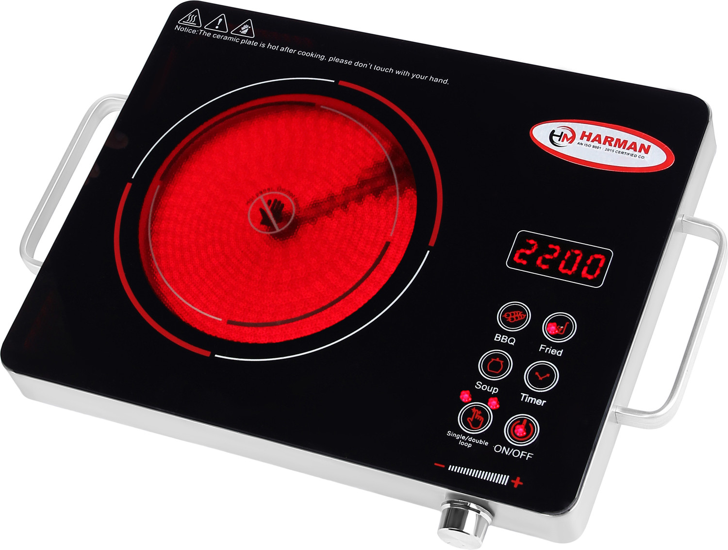 Image of HM SHOCKPROOF INFRARED COOKTOP Electric Cooking Heater (1 Burner)