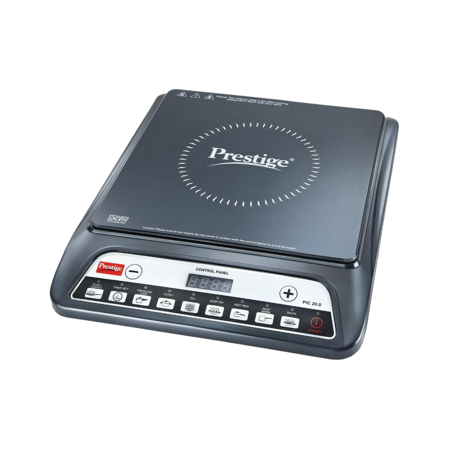 Image of Lifelong 1800 W Induction Cooktop Touch Panel (Black, White, LLIC102)