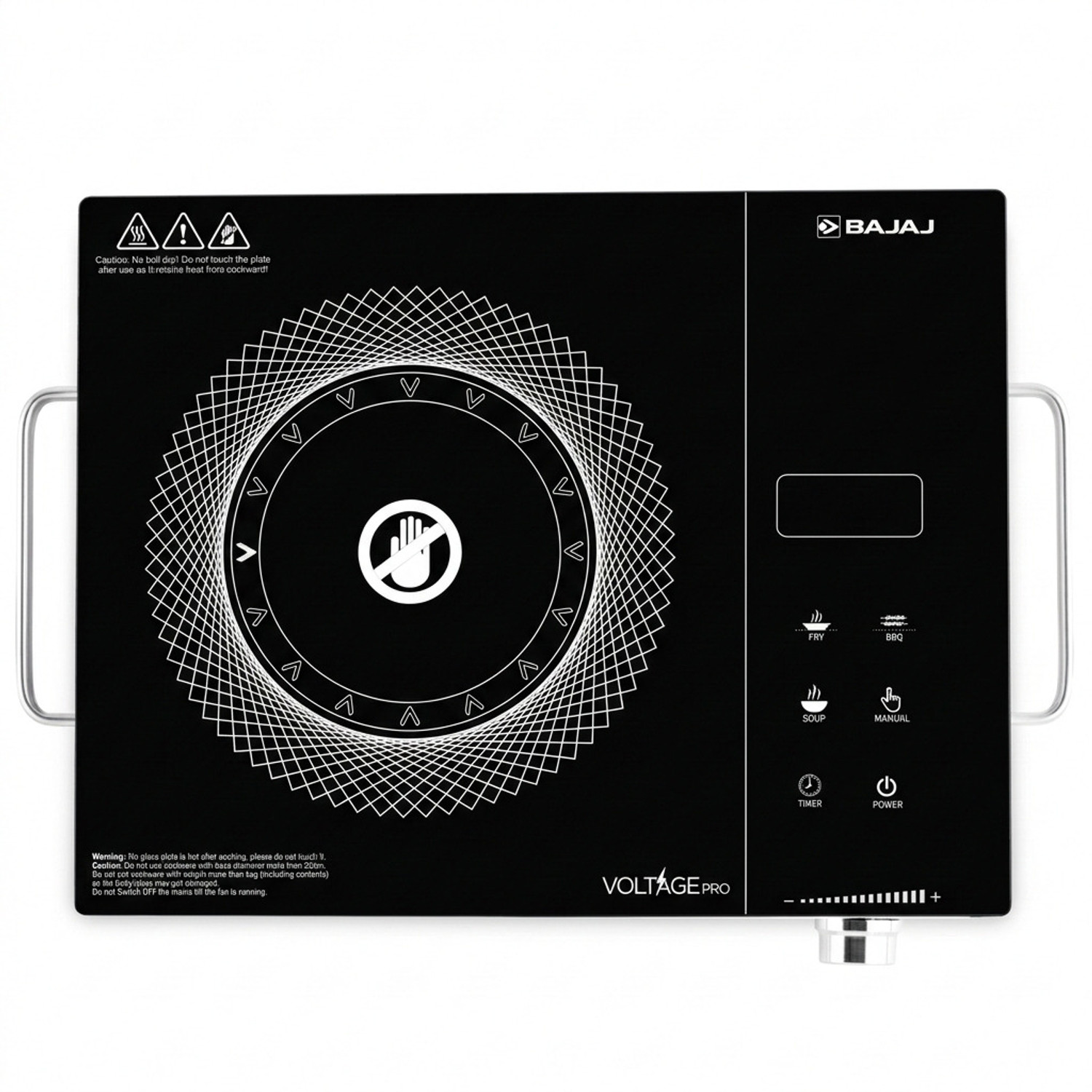Image of Kutchina 2000 W Infrared Cooktop Push Button (Black, BOLT EXCEL)
