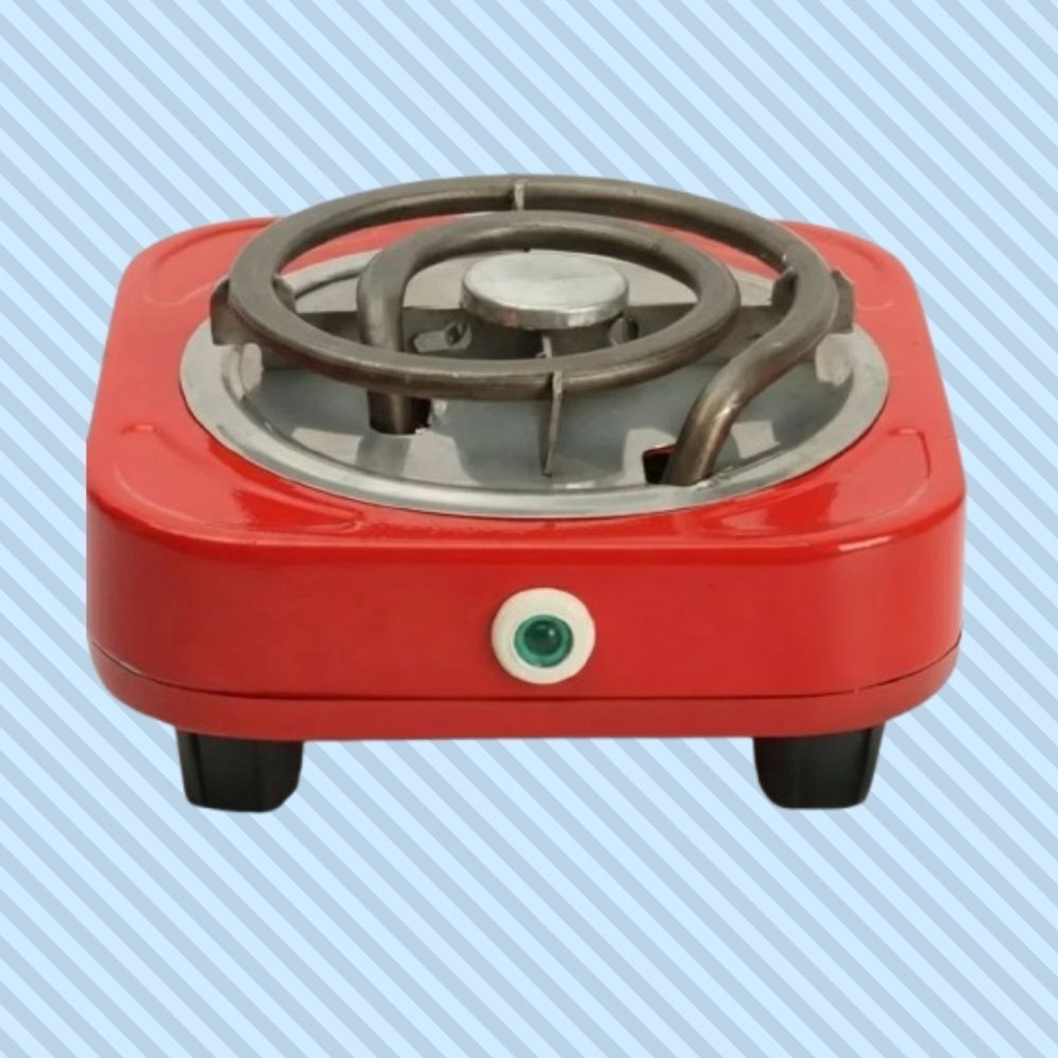 Image of TRENDING TREASURES 1000 W Induction Cooktop Jog Dial (White, HP-SingleCoil-001)