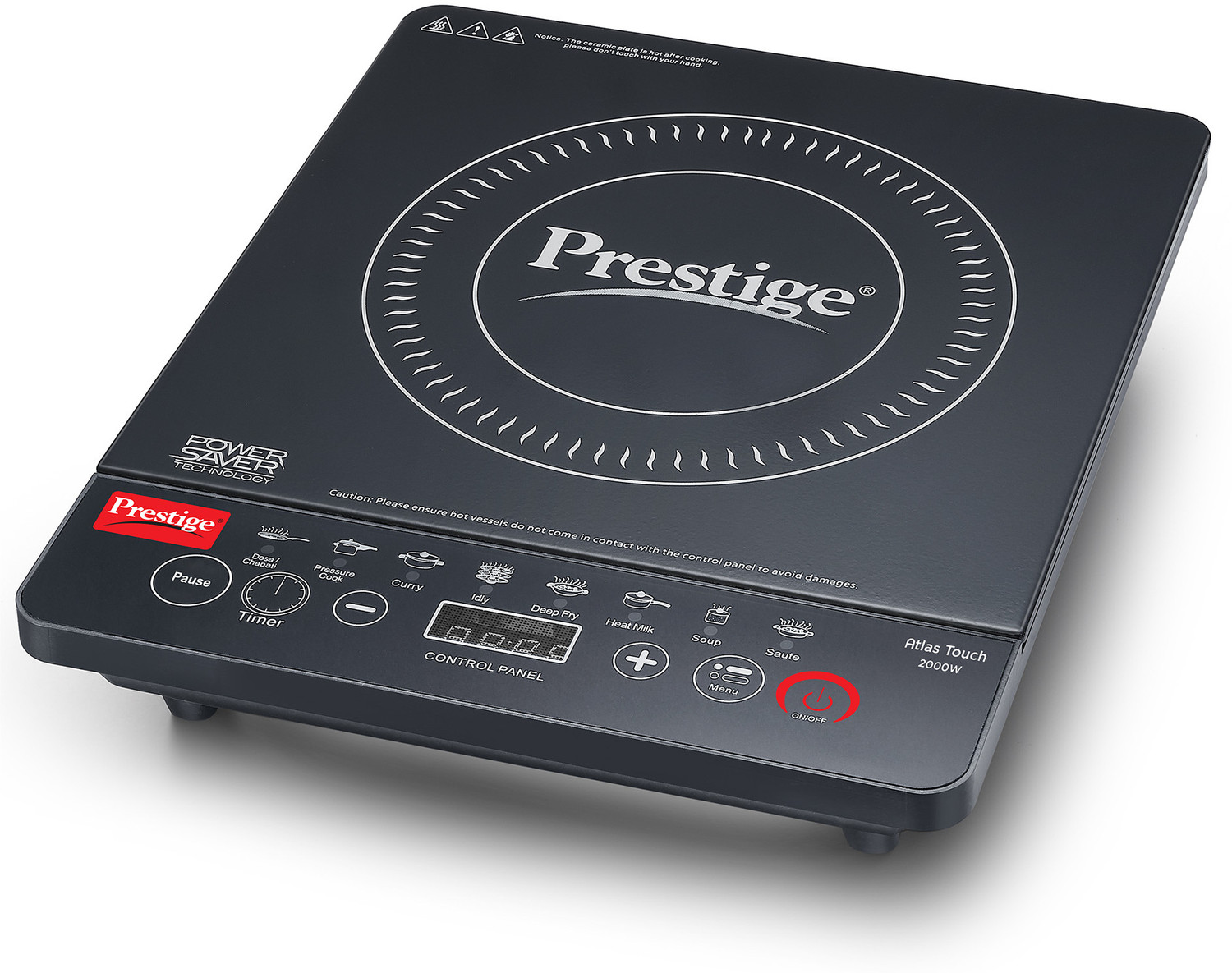 Prestige 2000W Induction Cooktop Black - Image 6