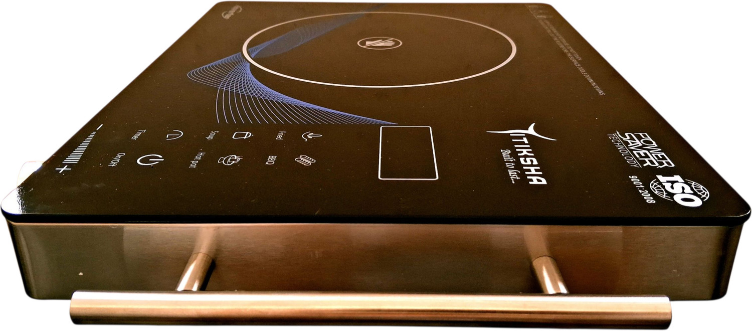 Image of titiksha enterprises 2200 W Infrared Cooktop Touch Panel (Black, Thermoedge)