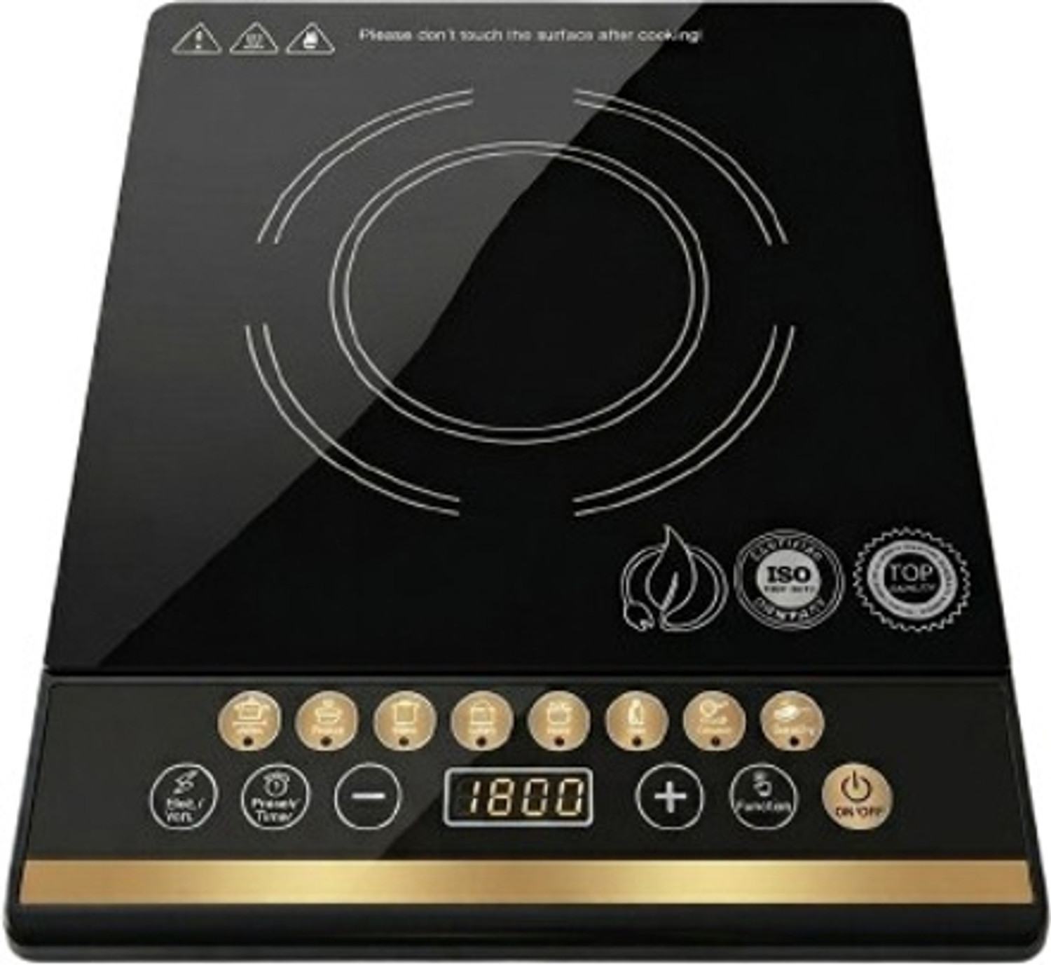 Image of HAVELLS 2000 W Induction Cooktop Touch Panel (Black, TC20)