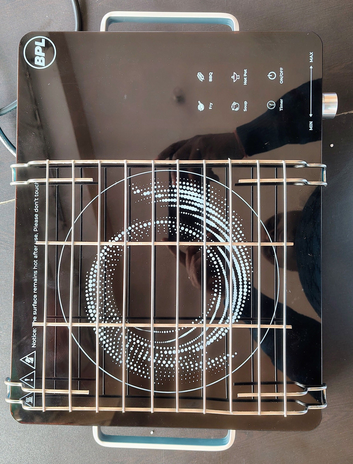 Image of BPL 2200 W Infrared Cooktop Touch Panel (Black, BIRCT2422P)