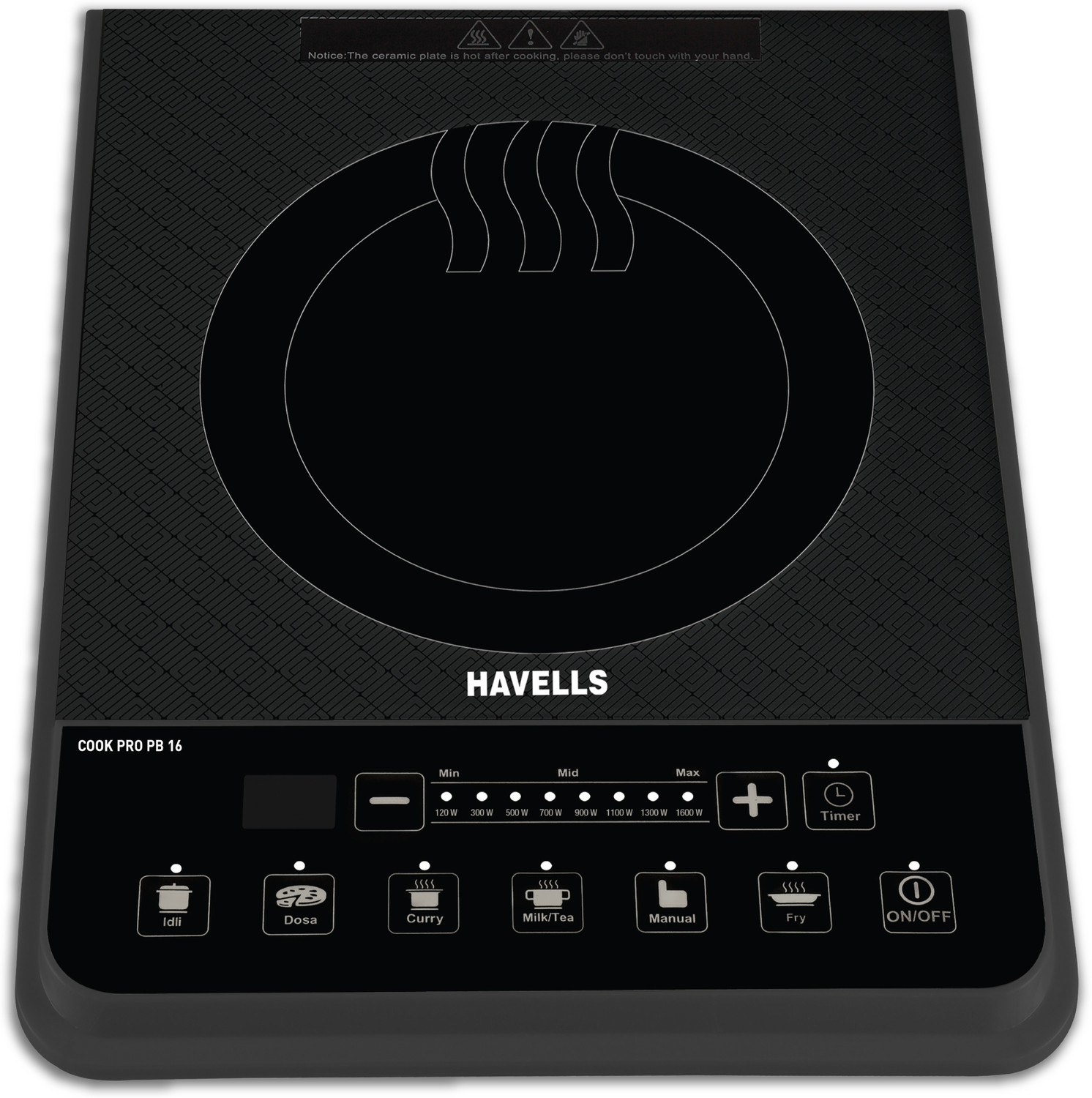Image of AONE POINT 2000 W Induction Cooktop Touch Panel (Black, Black induc-22)