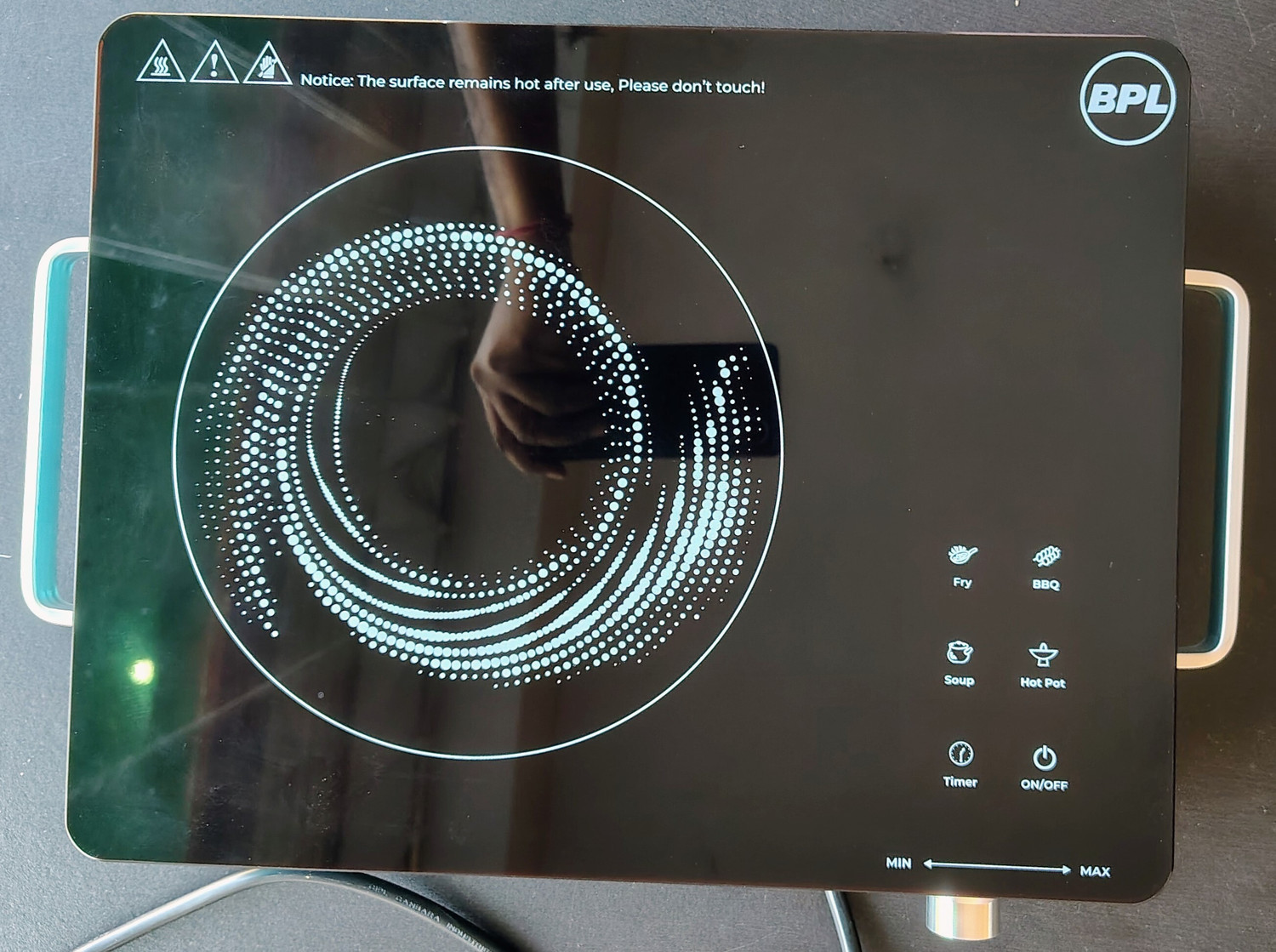 Image of BPL 2200 W Infrared Cooktop Touch Panel (Black, BIRCT2422P)