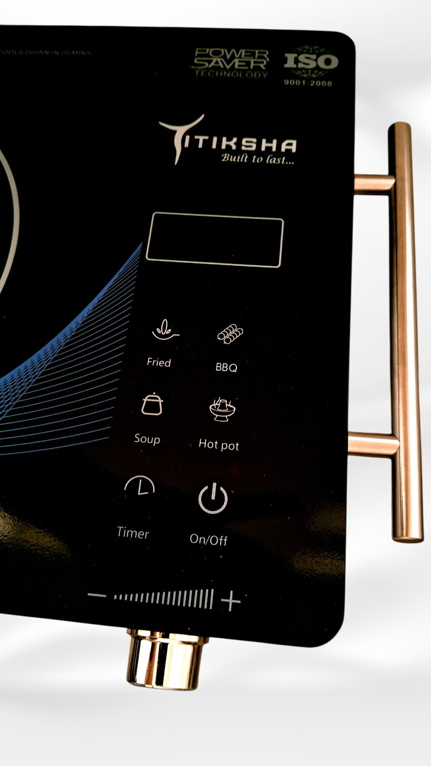 Image of titiksha enterprises 2200 W Infrared Cooktop Touch Panel (Black, Thermoedge)