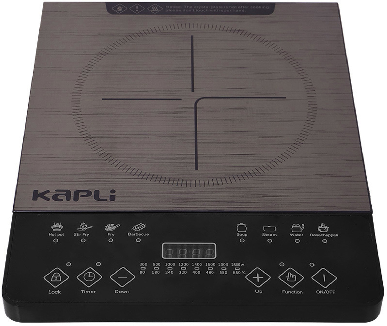 Image of BAJAJ 2200 W Infrared Cooktop Touch Panel (Black, IRX 220F)