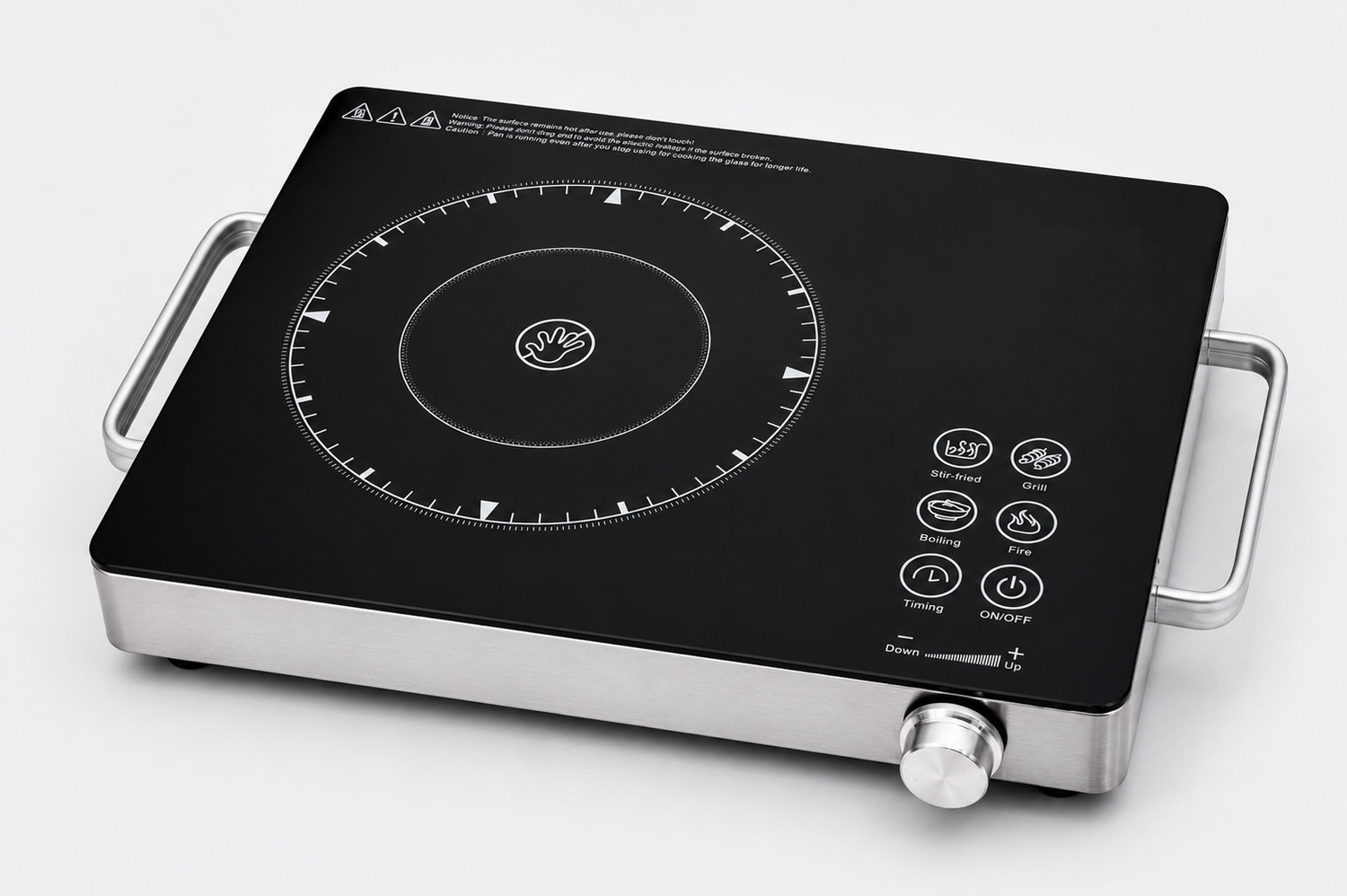 Image of Firstchoice 2000 W Induction Cooktop Touch Panel (Black, FC 109 BHARAT)