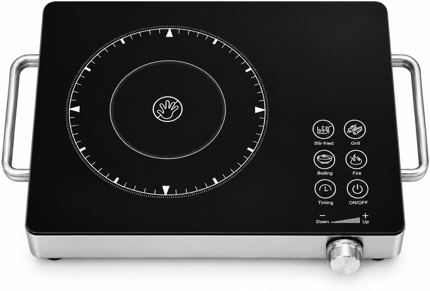 Kraft Italy 2200 W Infrared Cooktop Touch Panel