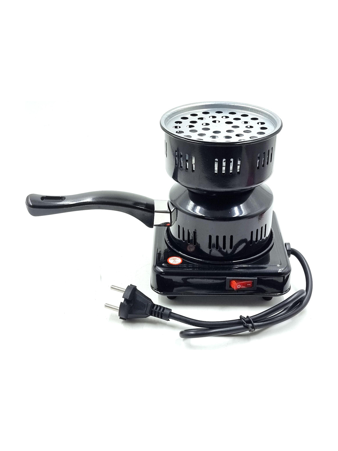 Image of TRENDING TREASURES 1000 W Induction Cooktop Push Button (Black, Hookah Coal Burner /Stove 1000 Watt ICT 079)