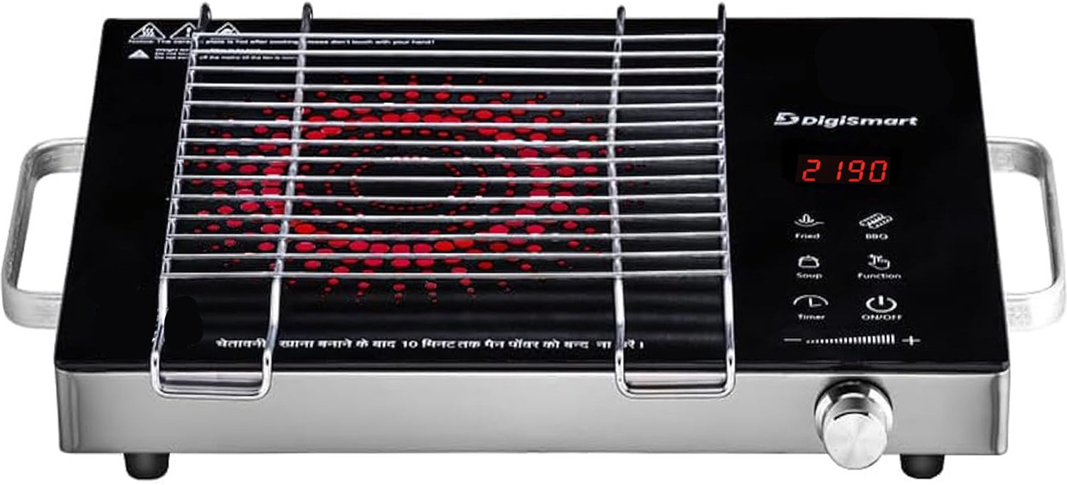 Image of Cello 2000 W Induction Cooktop Push Button (Black, Trion Induction Stove)