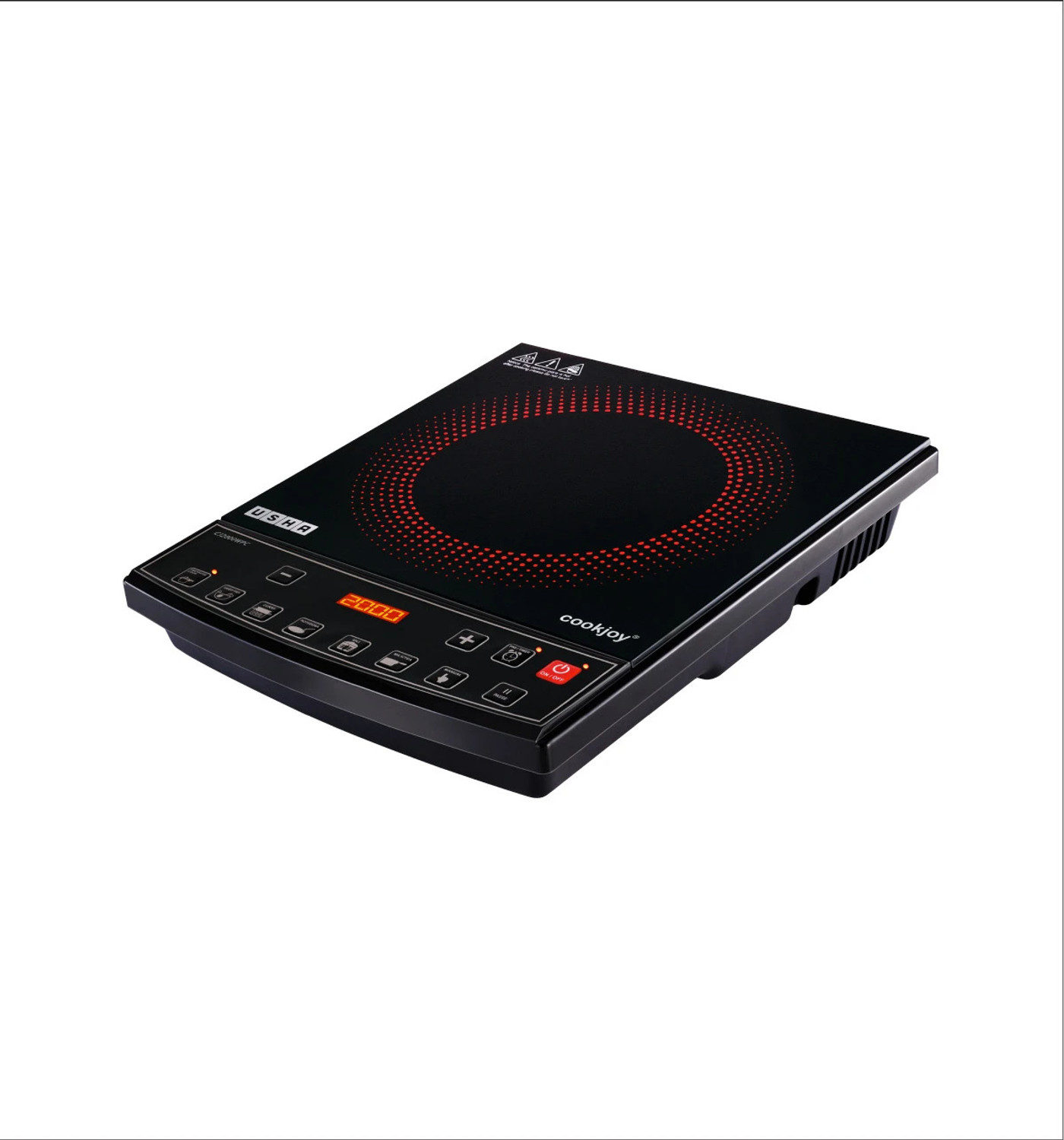 USHA 2000 W Induction Cooktop Push Button
