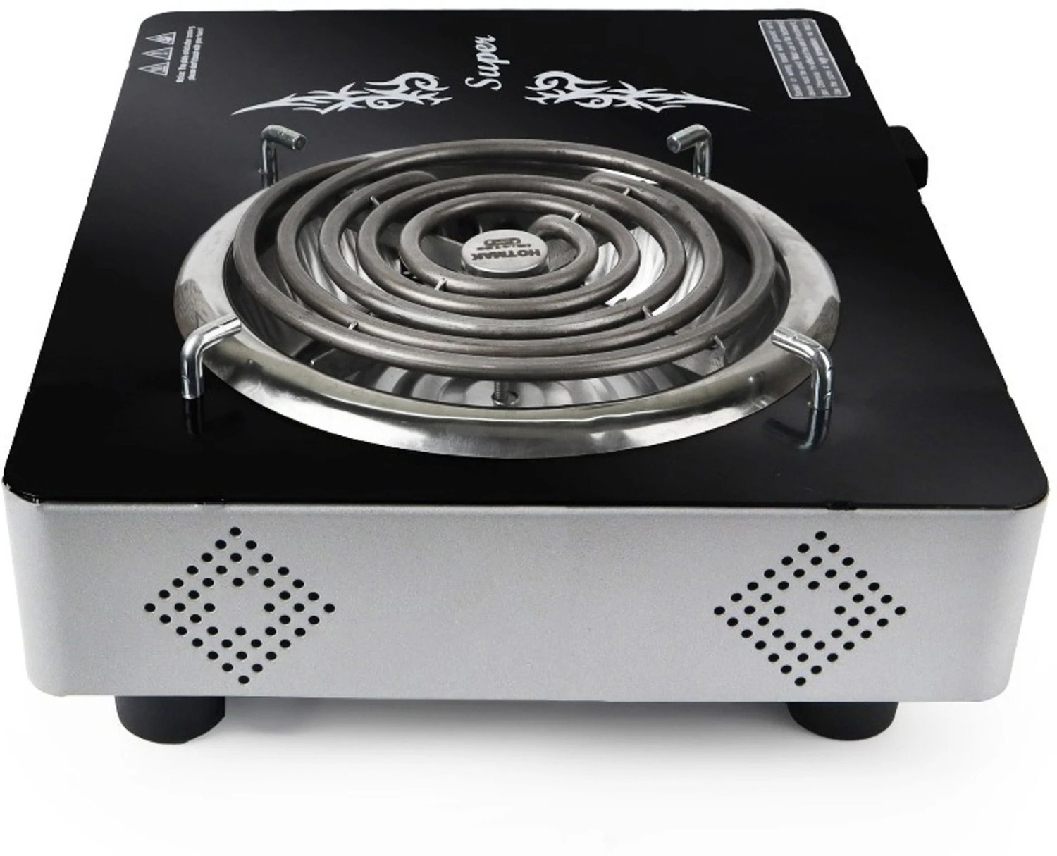Image of BESTHOT 2000 W Infrared Cooktop Push Button (Black, Cooking Induction 1223)
