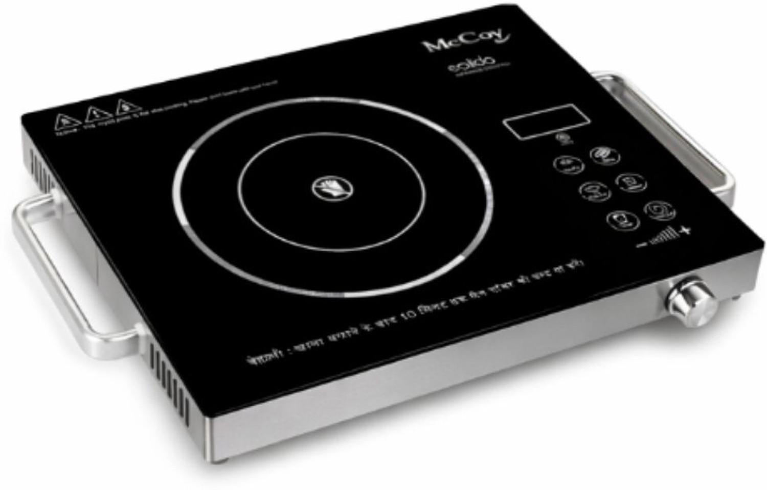Mccoy 2200W Infrared Cooktop Touch Panel Black - Image 1