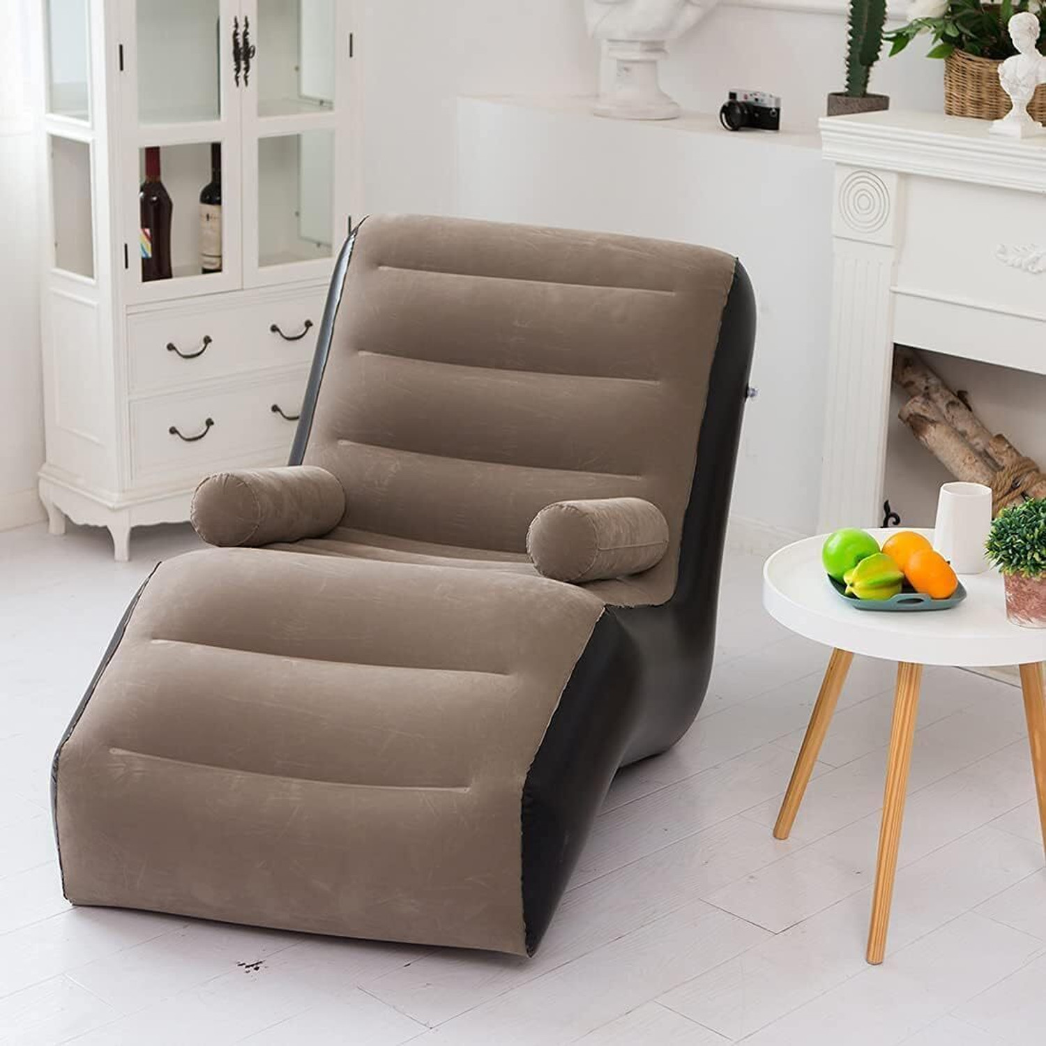 Image of sofaxyz 1 Seater Single Plastic Pull Out Sofa Cum Bed (Finish Color - black Delivery Condition - DIY(Do-It-Yourself))