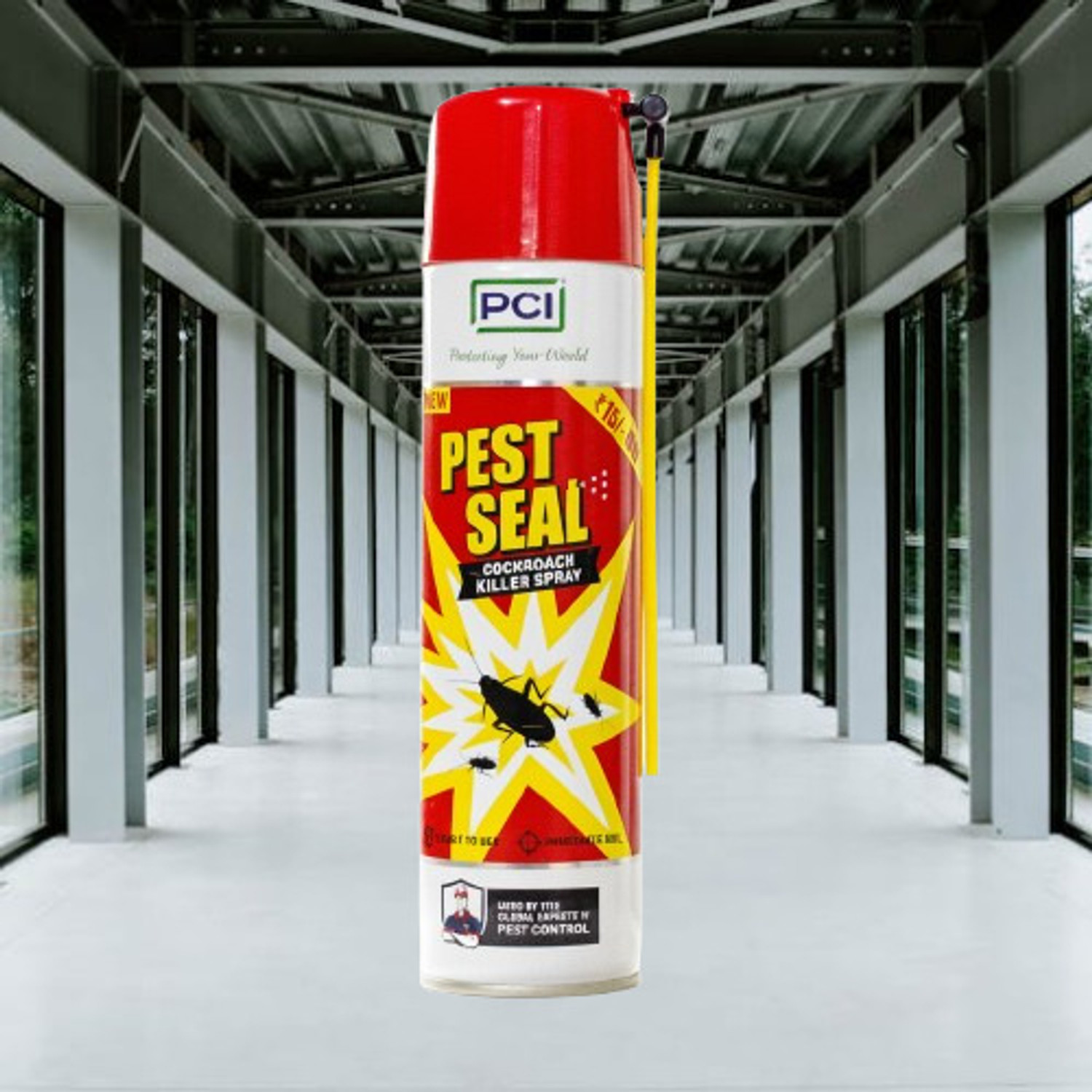 Image of PCI EXPERTO Mosquito Bat | 1200mAh, 90 Days Standby & LED Light | Made in India (1 Units)