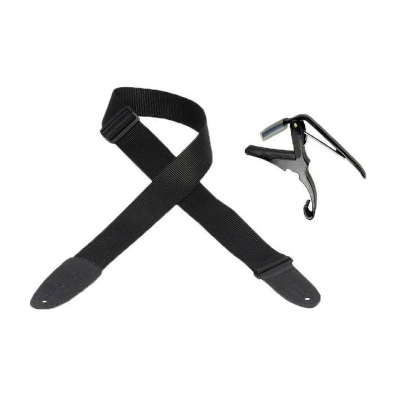 Image of D'ADDARIO Leather Strap (Black)