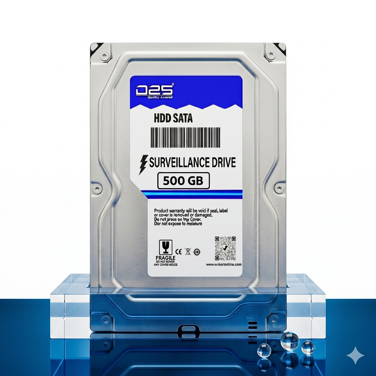 Image of WD Blue 4 TB Desktop SATA Internal Hard Disk Drive (HDD) (WD40EZRZ) (Interface: SATA, Form Factor: 3.5 inch)
