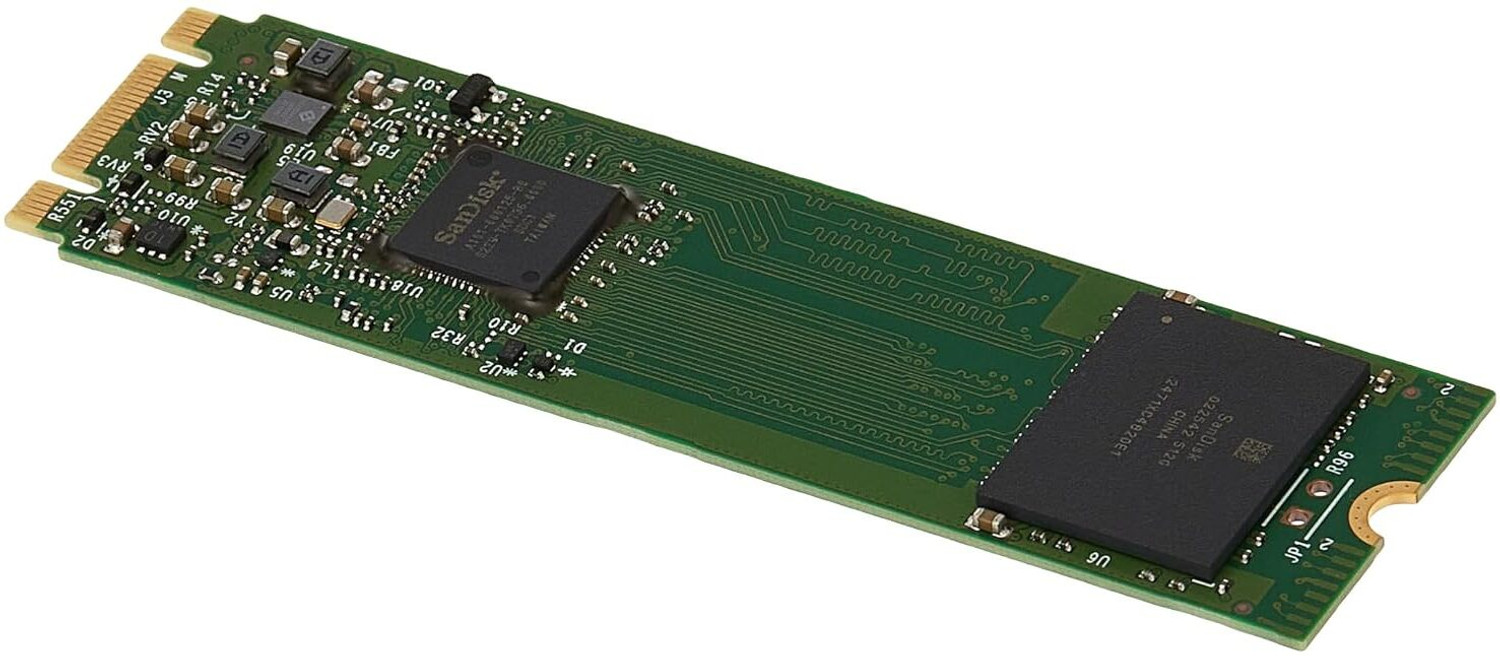 Image of WD SATA M.2 240 GB Laptop, Desktop Green M.2 Internal Solid State Drive (SSD) (WDS240G3G0B) (Interface: M.2, Form Factor: M.2)