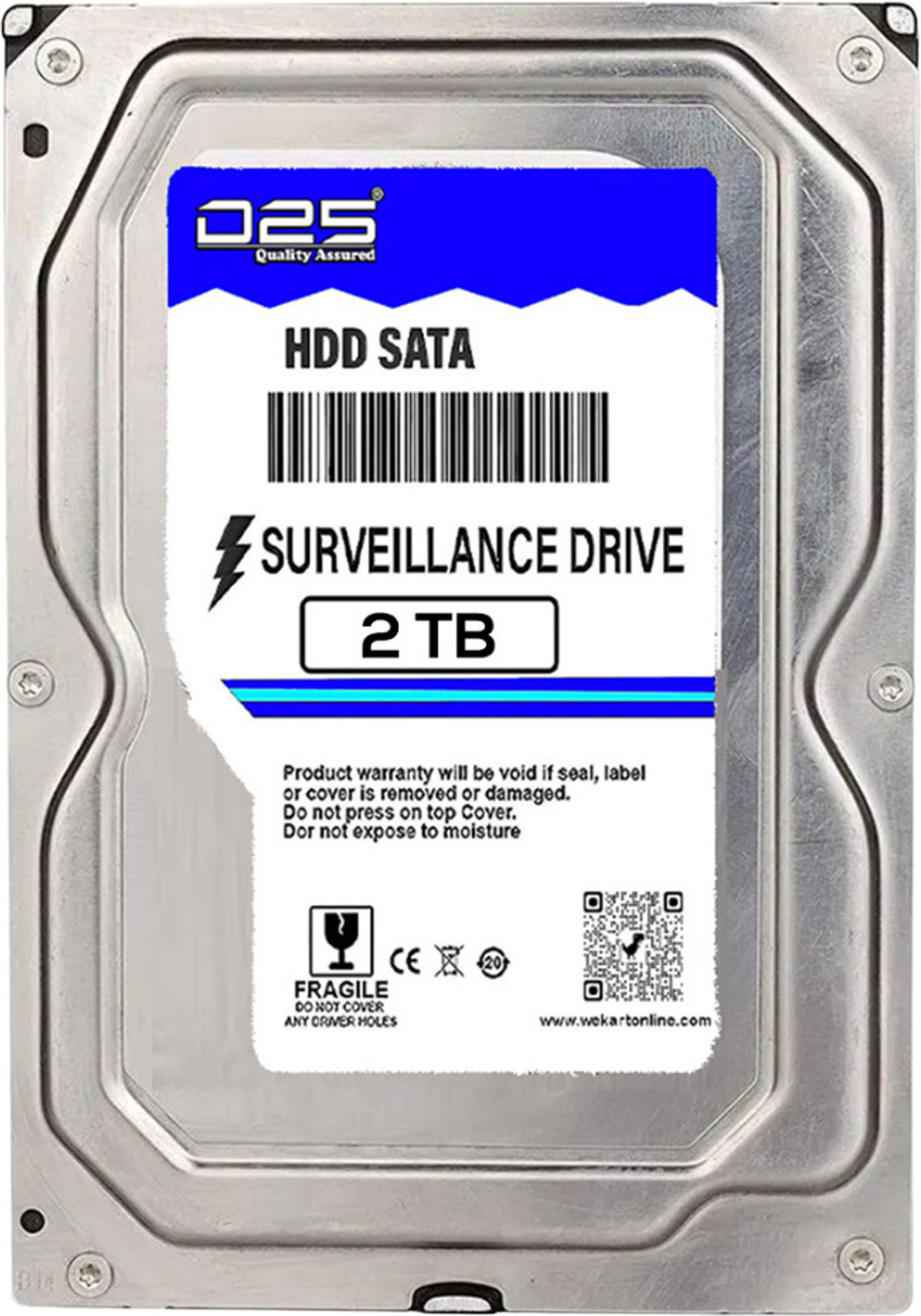 Image of WD Blue 4 TB Desktop SATA Internal Hard Disk Drive (HDD) (WD40EZRZ) (Interface: SATA, Form Factor: 3.5 inch)
