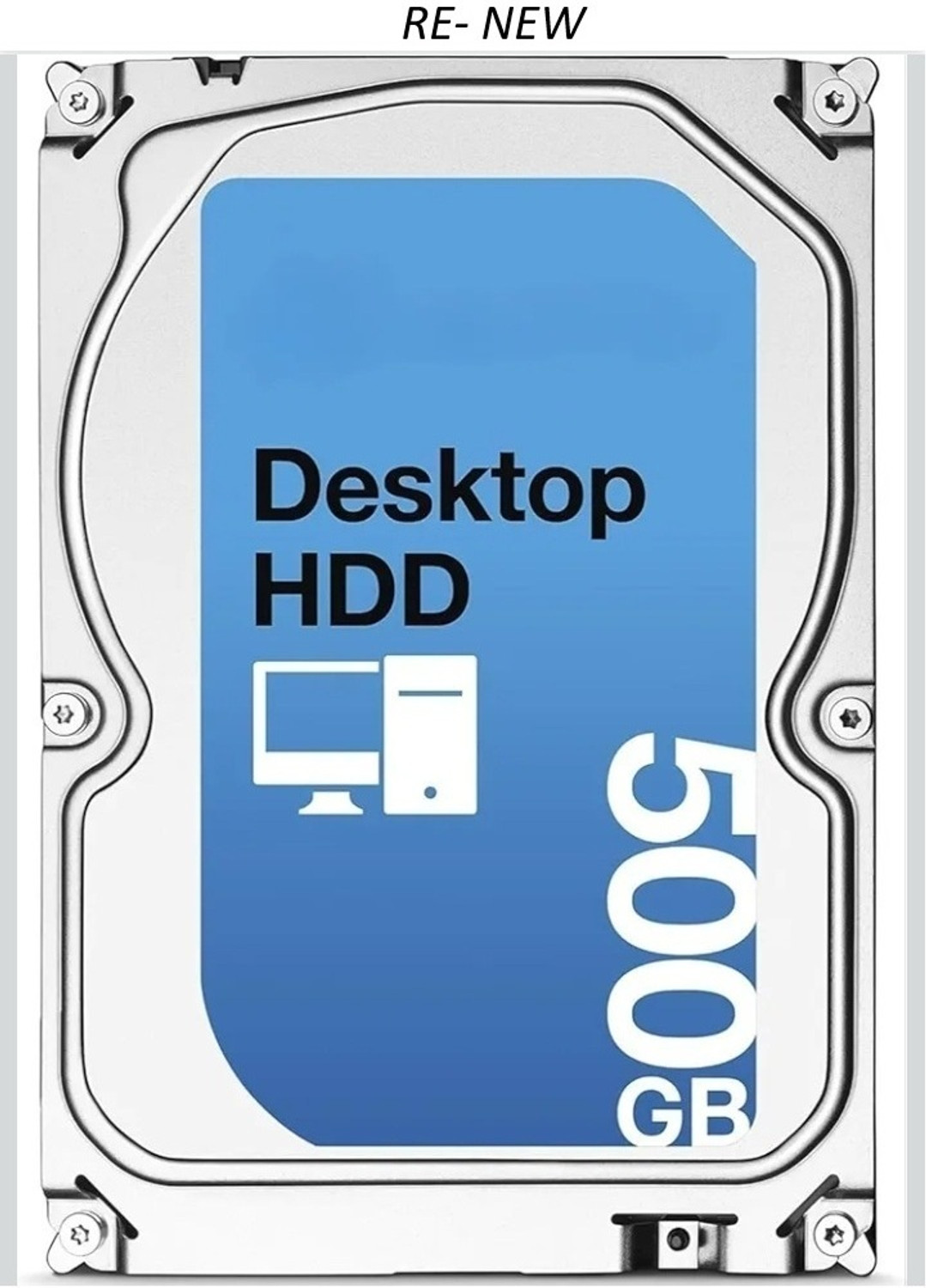 Image of WD Blue 4 TB Desktop SATA Internal Hard Disk Drive (HDD) (WD40EZRZ) (Interface: SATA, Form Factor: 3.5 inch)