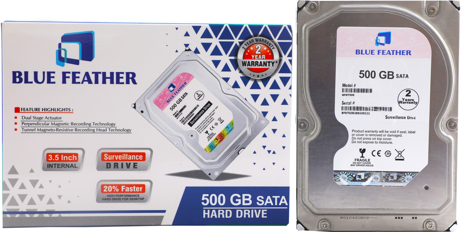 Image of WD Blue 4 TB Desktop SATA Internal Hard Disk Drive (HDD) (WD40EZRZ) (Interface: SATA, Form Factor: 3.5 inch)