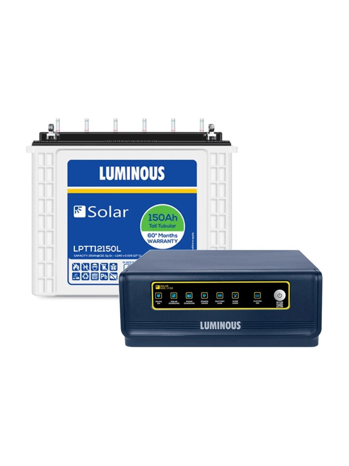 LUMINOUS 60 Months Warranty Tubular Inverter Battery