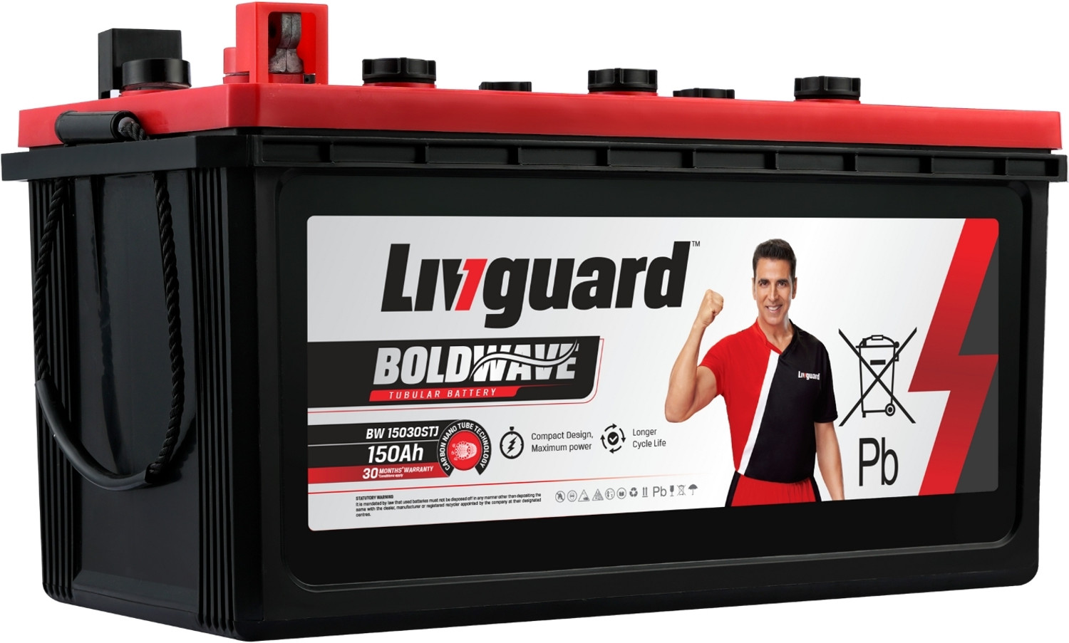Image of EXIDE 36 Months Warranty Tubular Inverter Battery (150 Ah, ISTT1500)