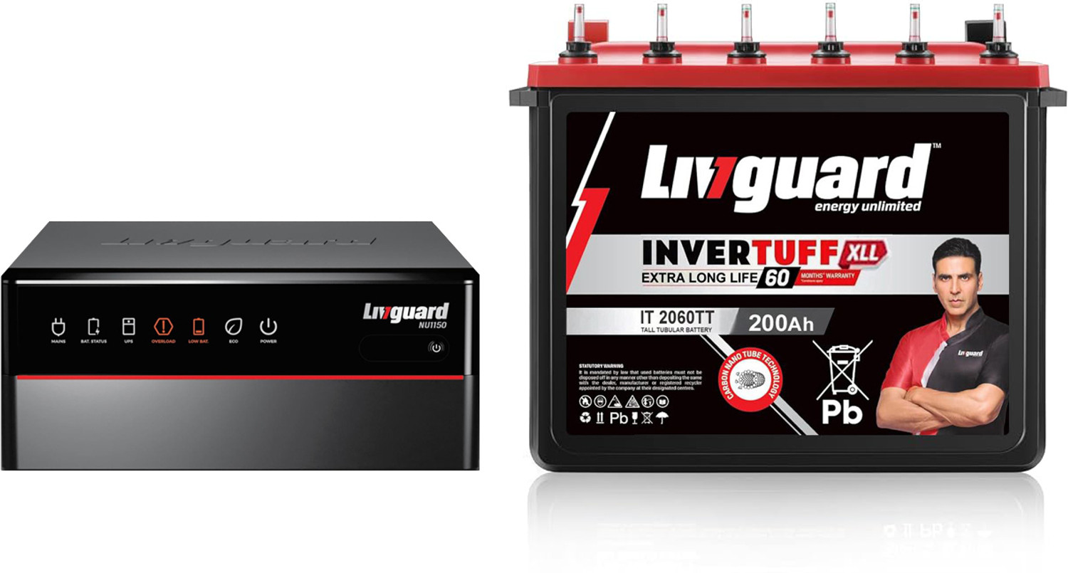 Image of Genus 60 Months Warranty Sealed Inverter Battery (50 Ah, Maxilion 700 With 640Wh Lithium-Ion Battery)