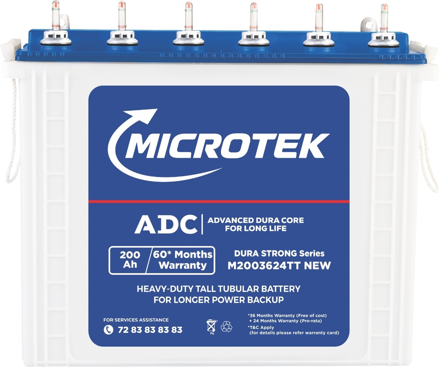 Image of EXIDE 36 Months Warranty Tubular Inverter Battery (150 Ah, ISTT1500)