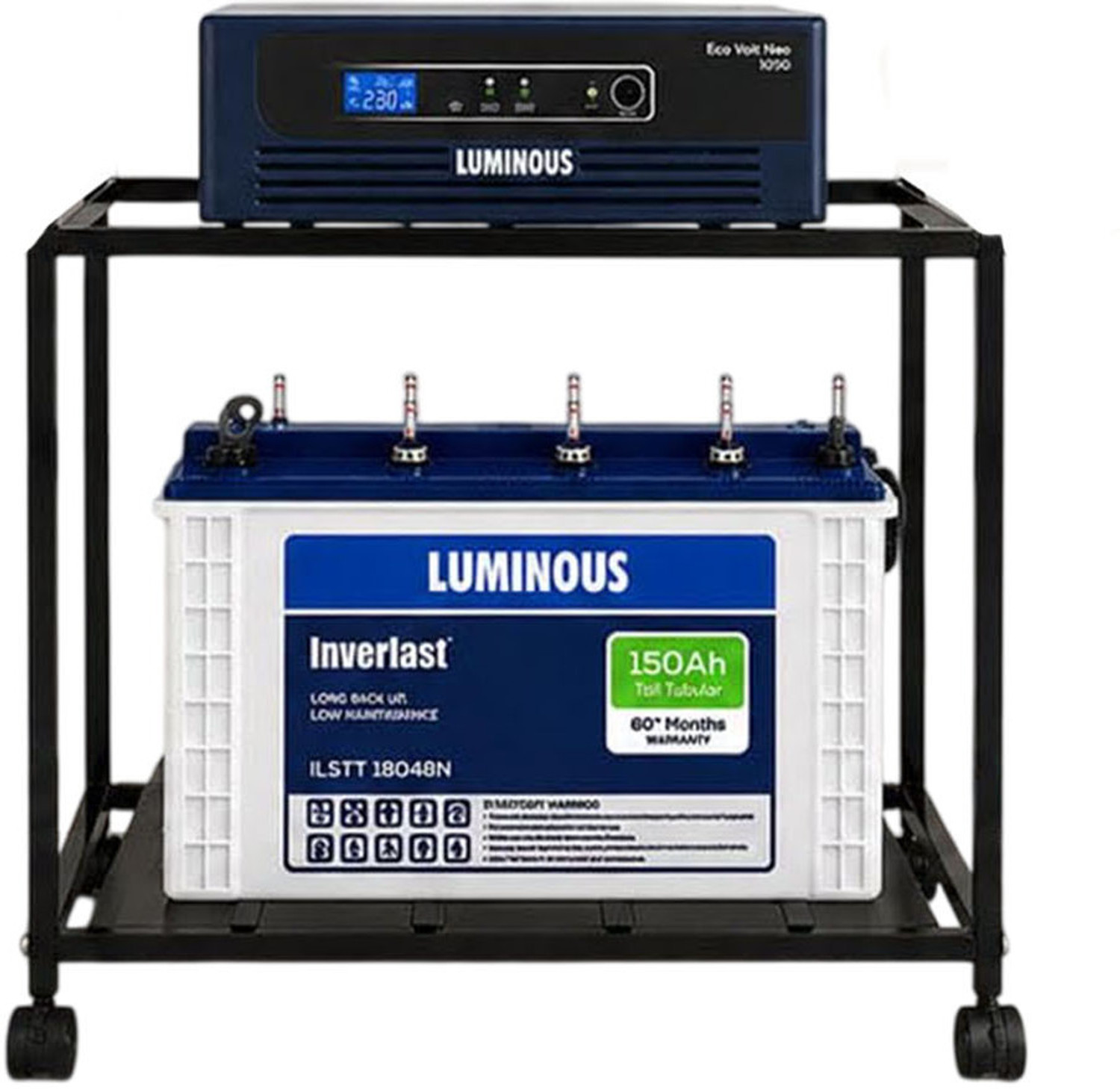 Image of SMARTEN-Fusion is the future SAVER+ 2675 / 24V Dual Battery Supports, 70A Solar Controller, Inverter For Heavy Load Use with 36 Months Warranty Solar Compatible Pure Sine Wave Inverter (2650 VA)