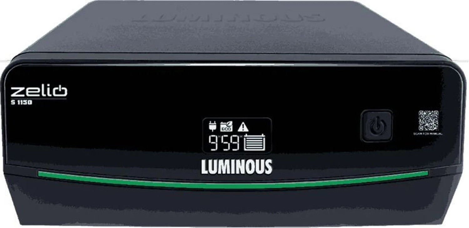 Image of LUMINOUS EVO D 1650 /24V Inverter Best for Home and Office EVO D 1650 /24V with 36 Months Warranty Square Wave Inverter (1500 VA)