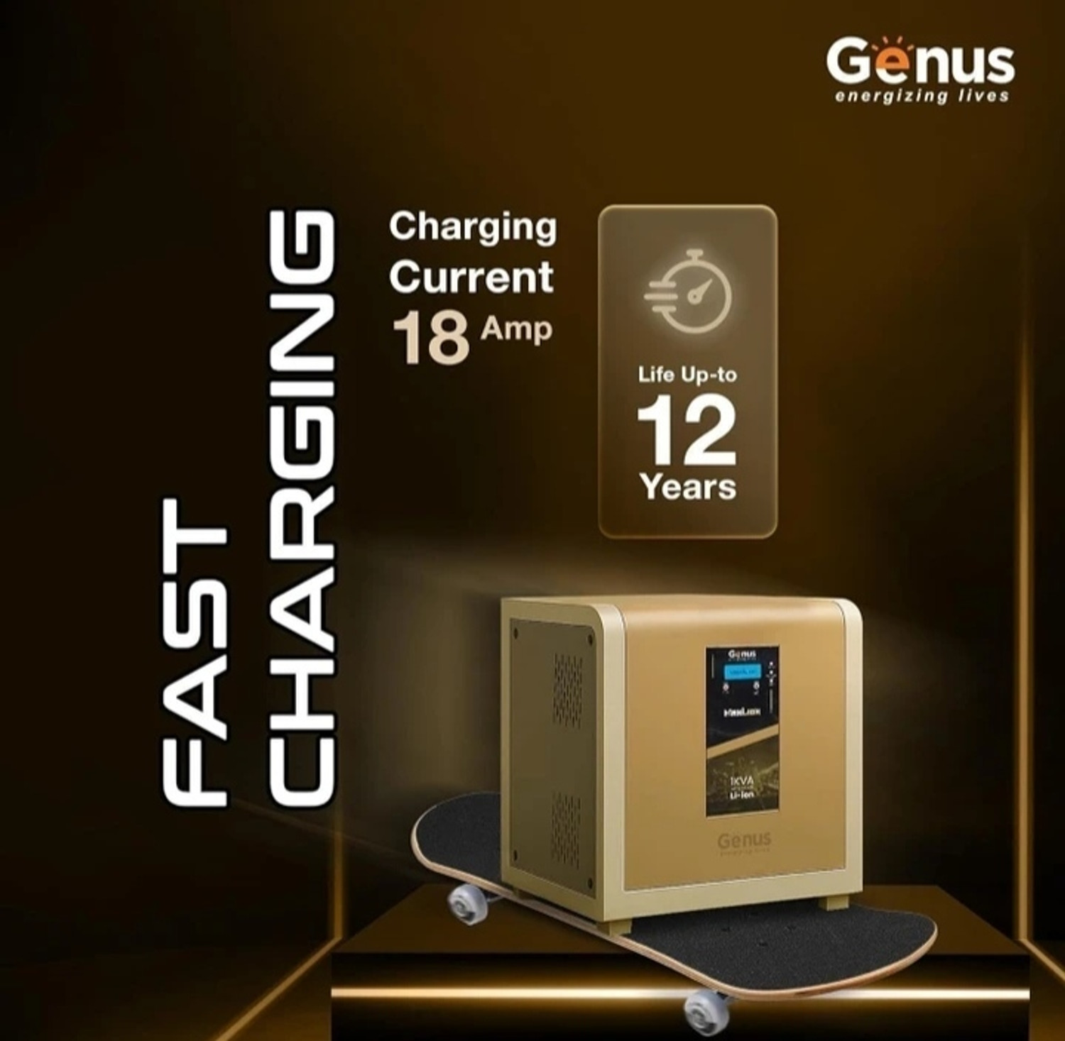 Image of Genus 2400 VA Maxilion 2400 with 60 Months Warranty Pure Sine Wave Inverter 003 with 5 Year Warranty Square Wave Inverter (2400 VA)