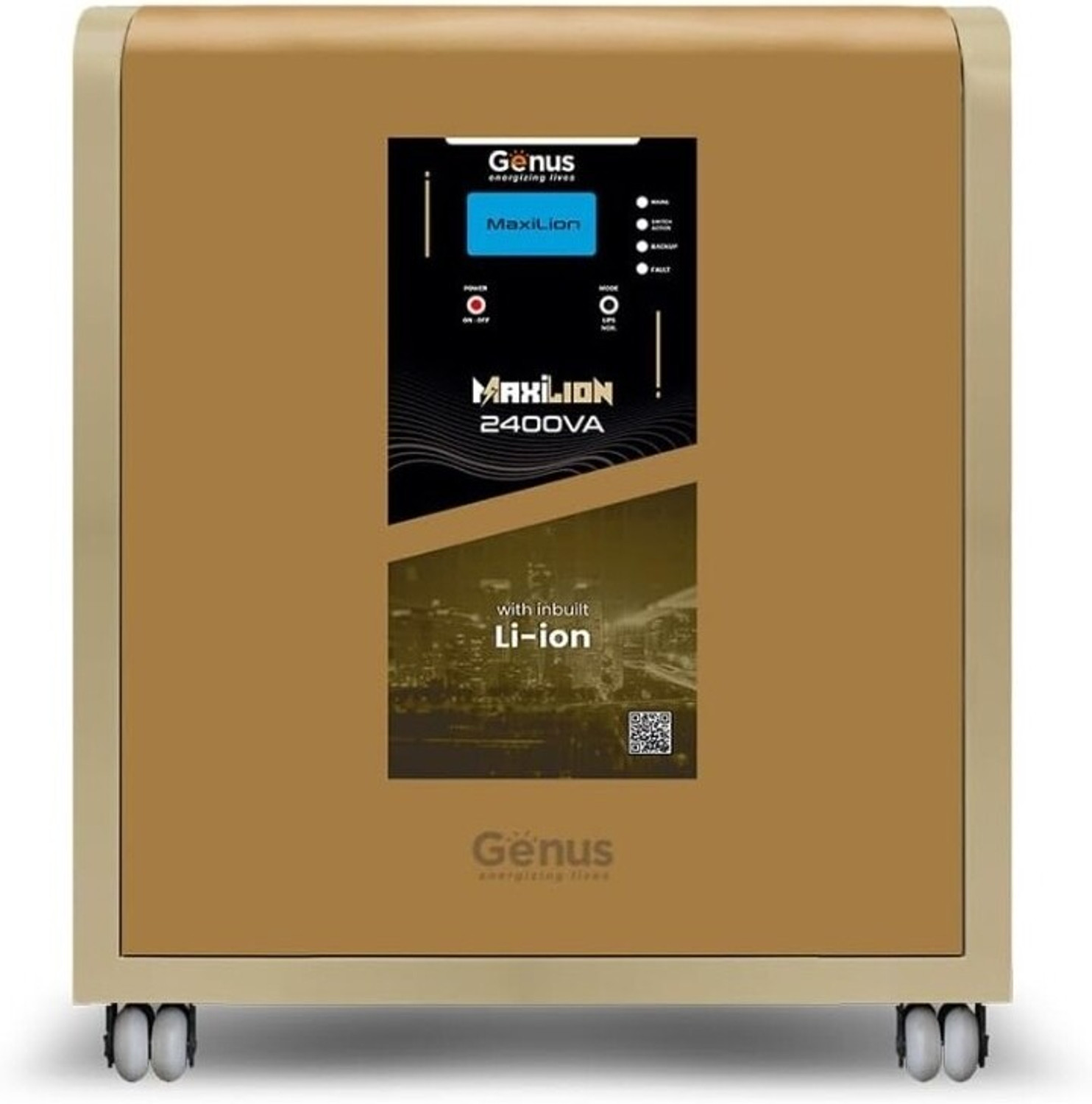 Image of Genus 2400 VA Maxilion 2400 with 60 Months Warranty Pure Sine Wave Inverter 003 with 5 Year Warranty Square Wave Inverter (2400 VA)