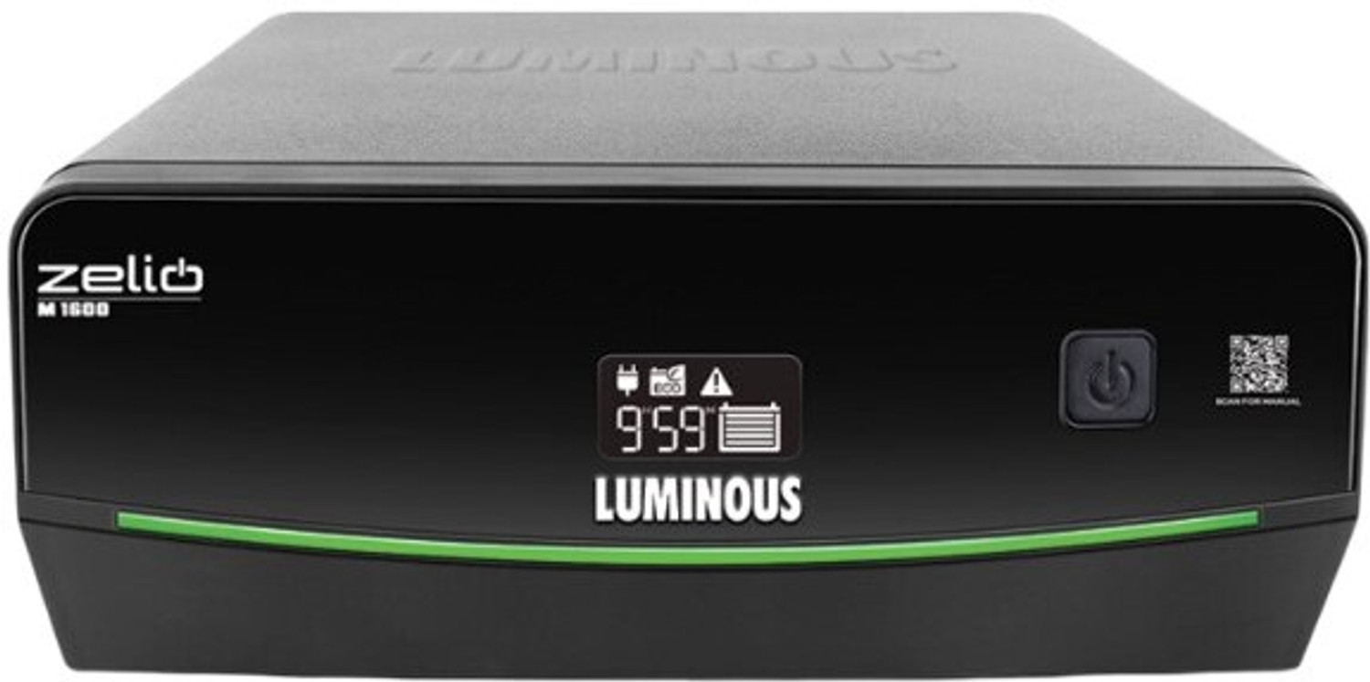Image of LUMINOUS EVO D 1650 /24V Inverter Best for Home and Office EVO D 1650 /24V with 36 Months Warranty Square Wave Inverter (1500 VA)