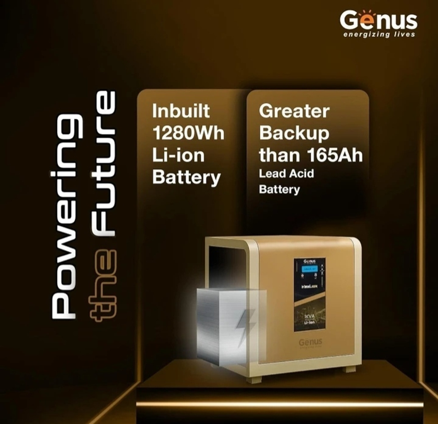 Image of Genus 1000 VA Maxilion 1000 with 60 Months Warranty Pure Sine Wave Inverter 004 with 5 Year Warranty Square Wave Inverter (1000 VA)