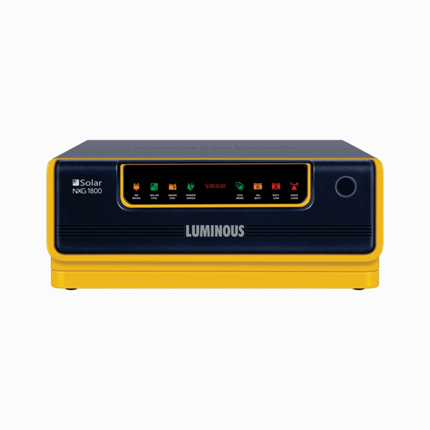 Image of LUMINOUS NXG1500 NXG1500 with 2 Year Warranty Solar Compatible Pure Sine Wave Inverter (1200 VA)