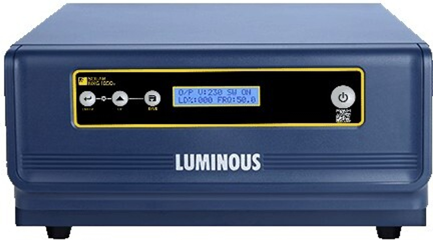 Image of LUMINOUS EVO D 1650 /24V Inverter Best for Home and Office EVO D 1650 /24V with 36 Months Warranty Square Wave Inverter (1500 VA)