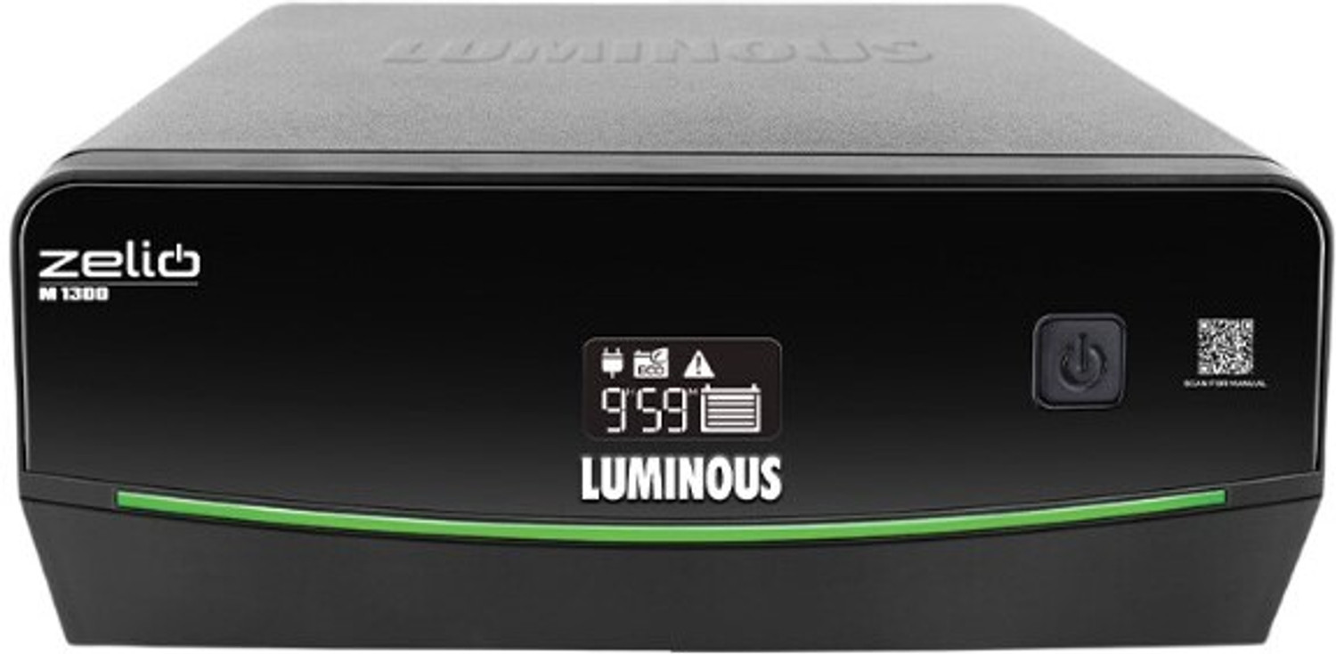 Image of LUMINOUS EVO D 1650 /24V Inverter Best for Home and Office EVO D 1650 /24V with 36 Months Warranty Square Wave Inverter (1500 VA)