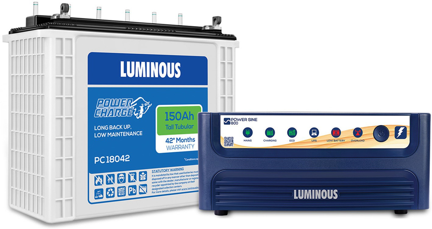 Image of LUMINOUS NXG1500 NXG1500 with 2 Year Warranty Solar Compatible Pure Sine Wave Inverter (1200 VA)