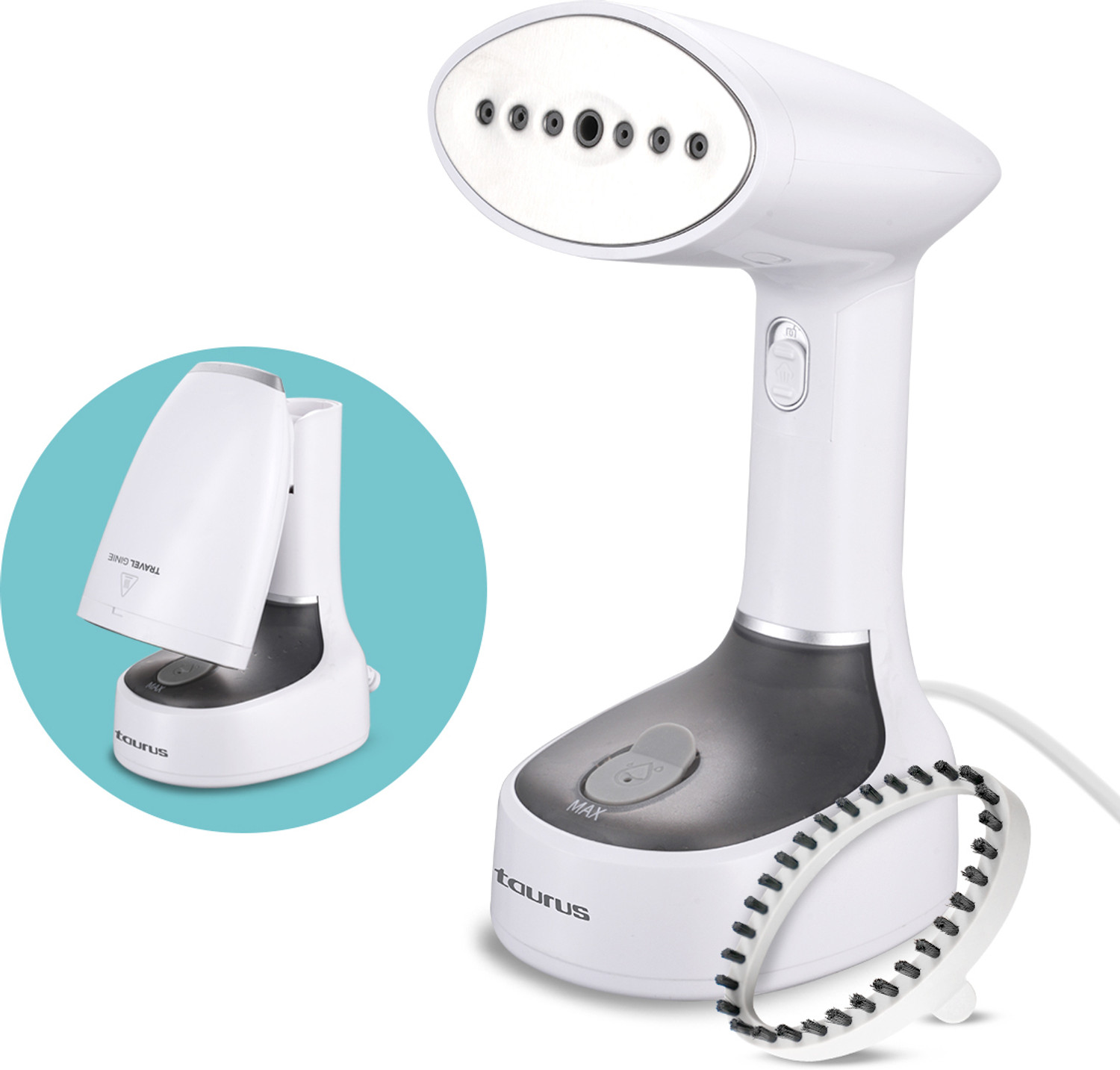 Image of Jaipan JPHS0006 1600 W Garment Steamer (Black, Grey)